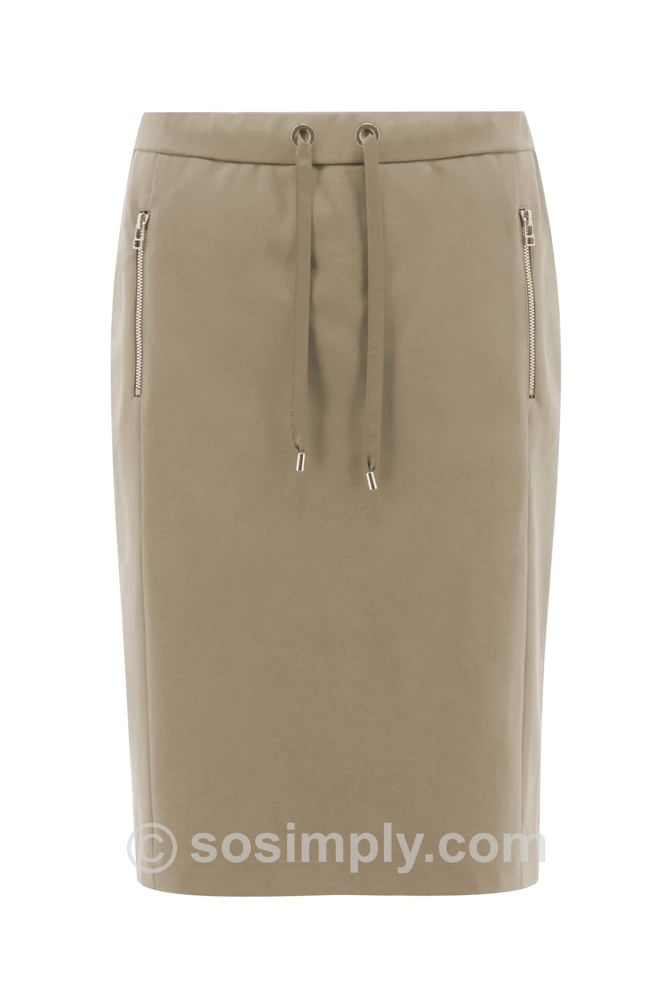 I'cona Hybrid Luxe Skirt Olive Green 85