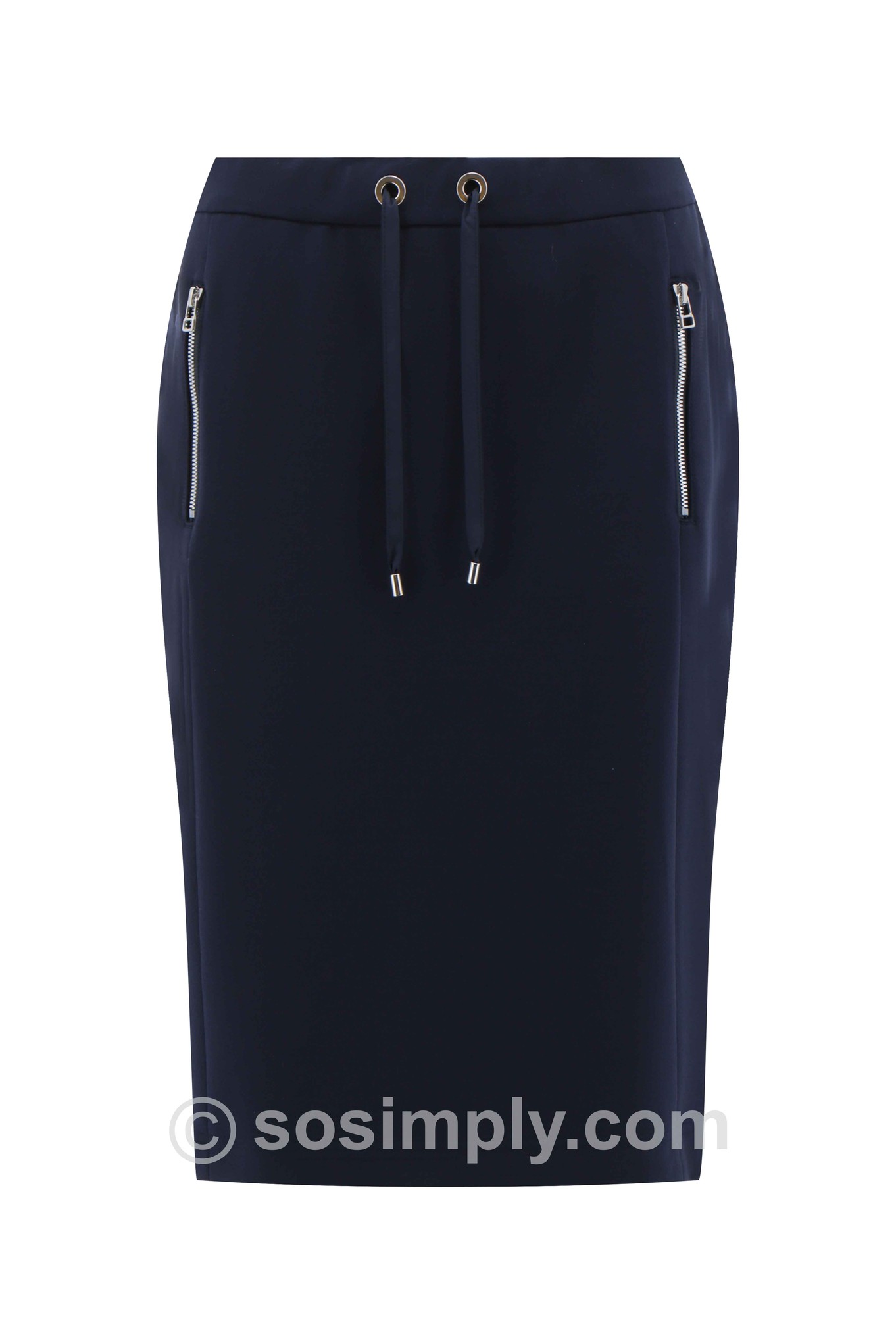 I'cona Hybrid Luxe Skirt Navy Blue 690