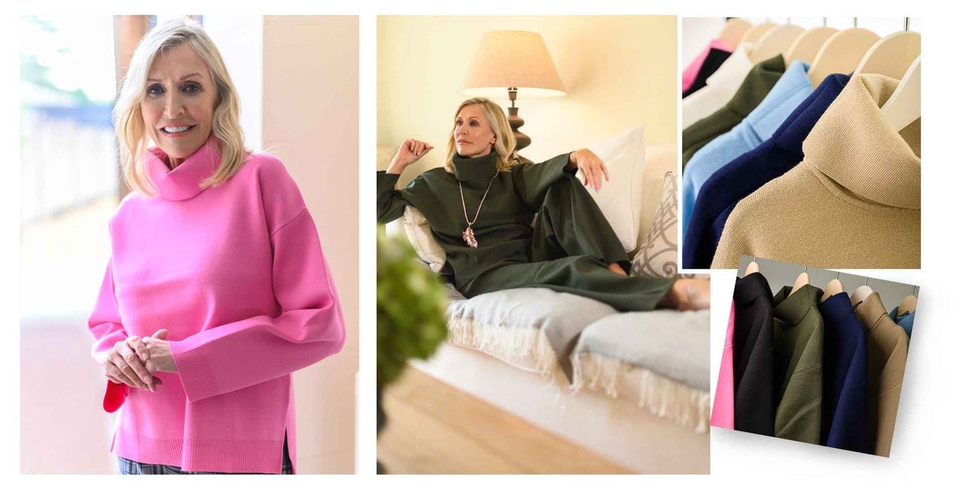 Gomaye Knitted Loungewear for Autumn-winter in a range of colours