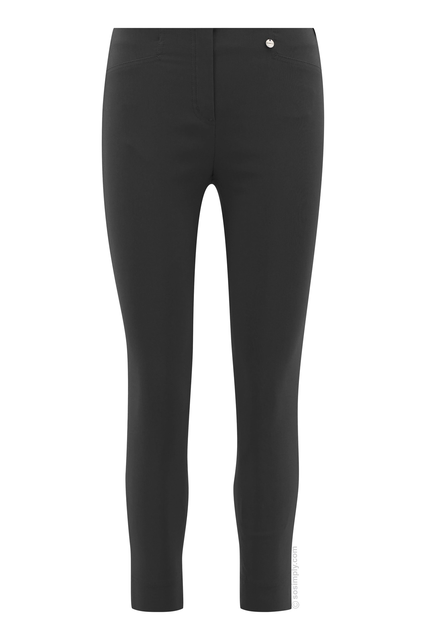 Robell Rose 09 Ankle Grazer Charcoal Grey 97