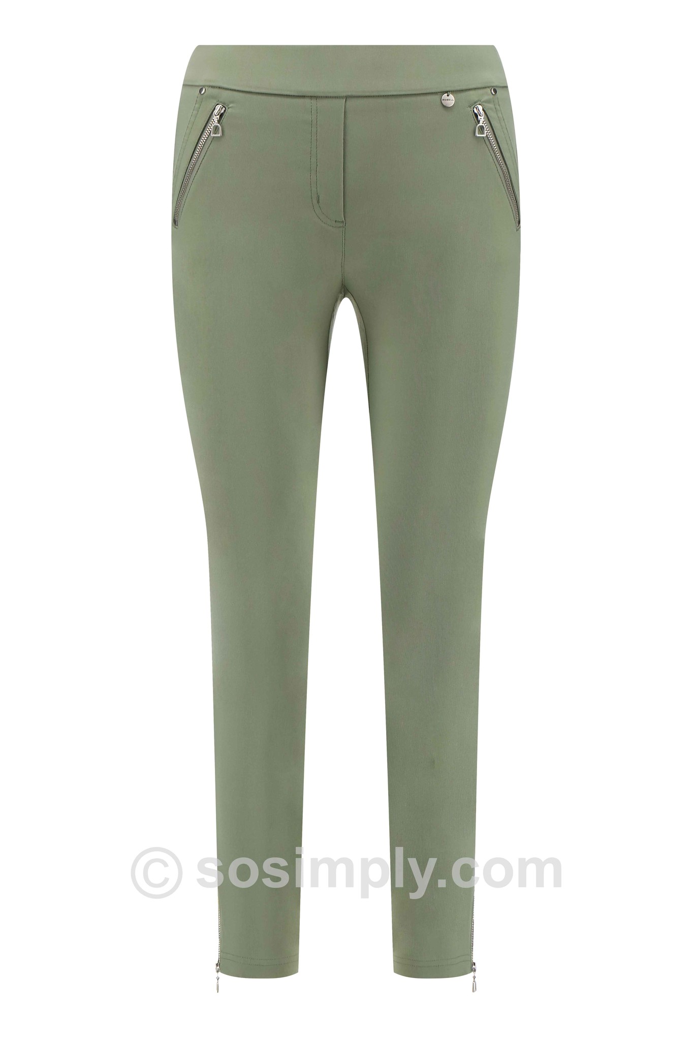 Robell Nena 09 Khaki Green 860