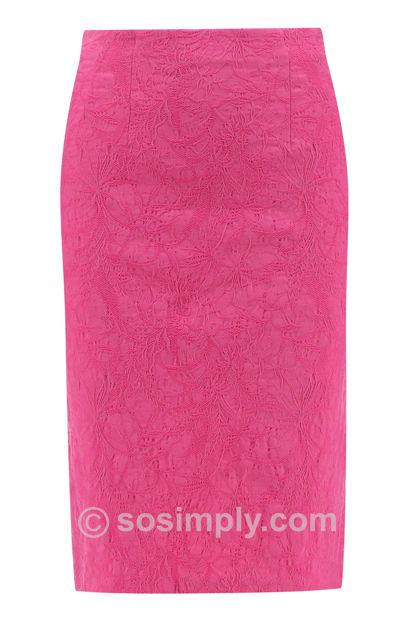 Robell Christy Jacquard Skirt Cabaret Pink 433