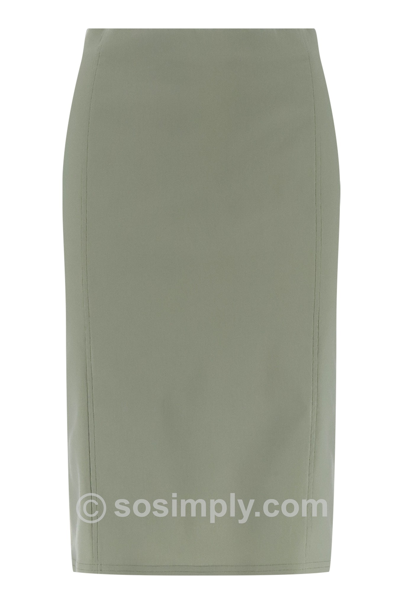 Robell Christy Skirt Khaki Green 860