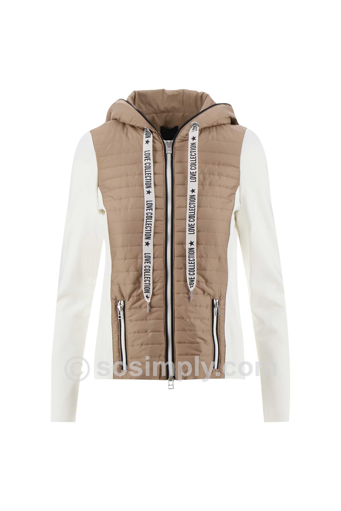 I'cona Love Quilted Panel Jacket 