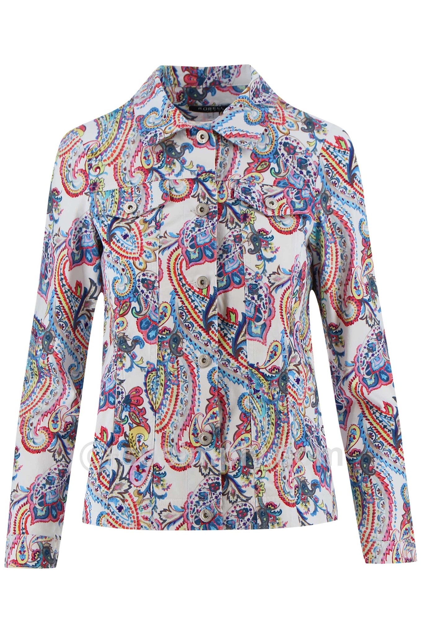 Robell Paisley Sensation Happy Jacket, 57641-54310