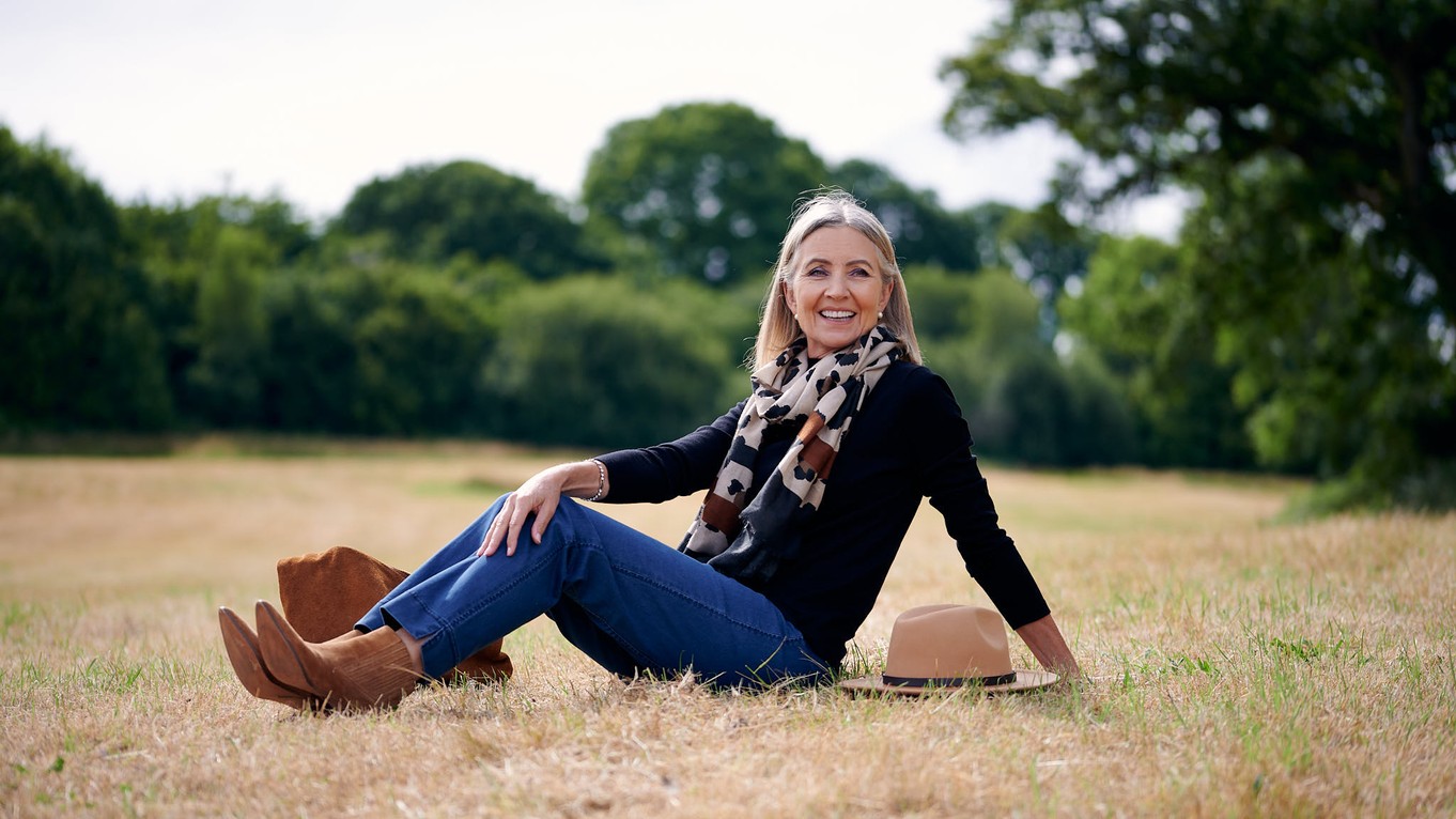 Robell Marie Jeans and Jumper Autumn Outfit