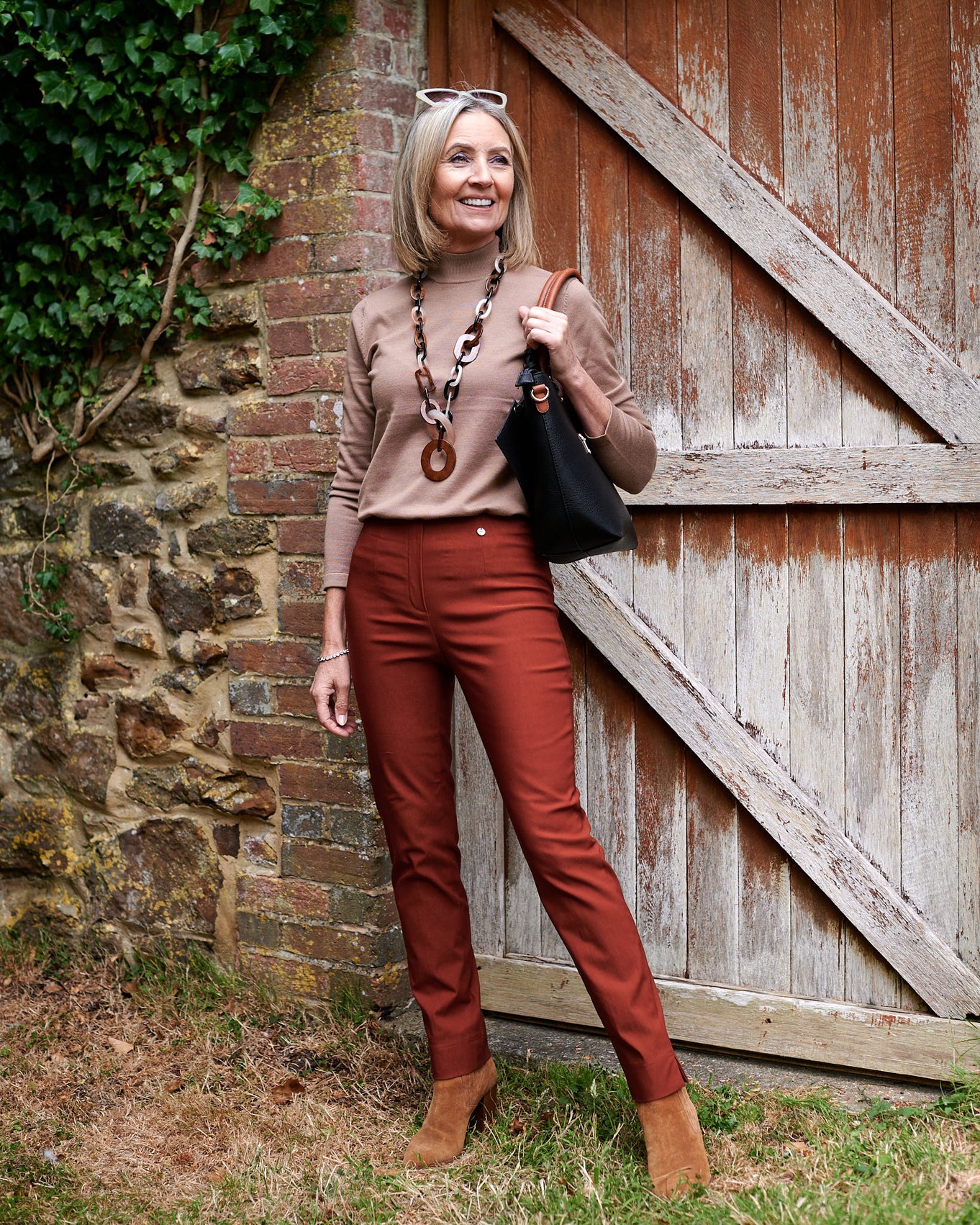 Autumn Colour Outfit in Marie Trousers