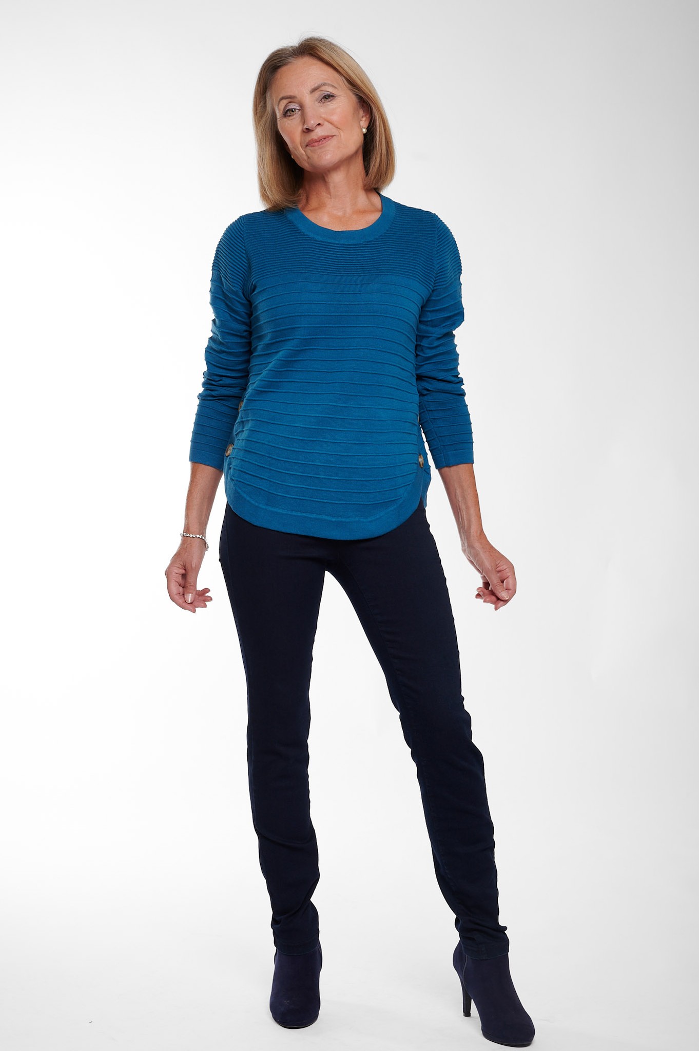 Robell Rose Denim Jean Navy 69