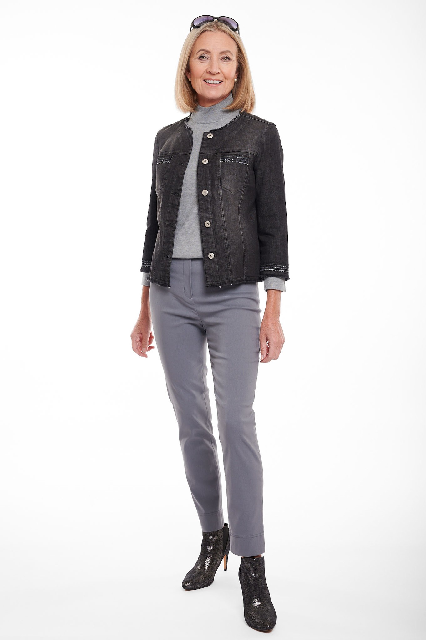 Robell Rose 09 Ankle Grazer Frost Grey 960