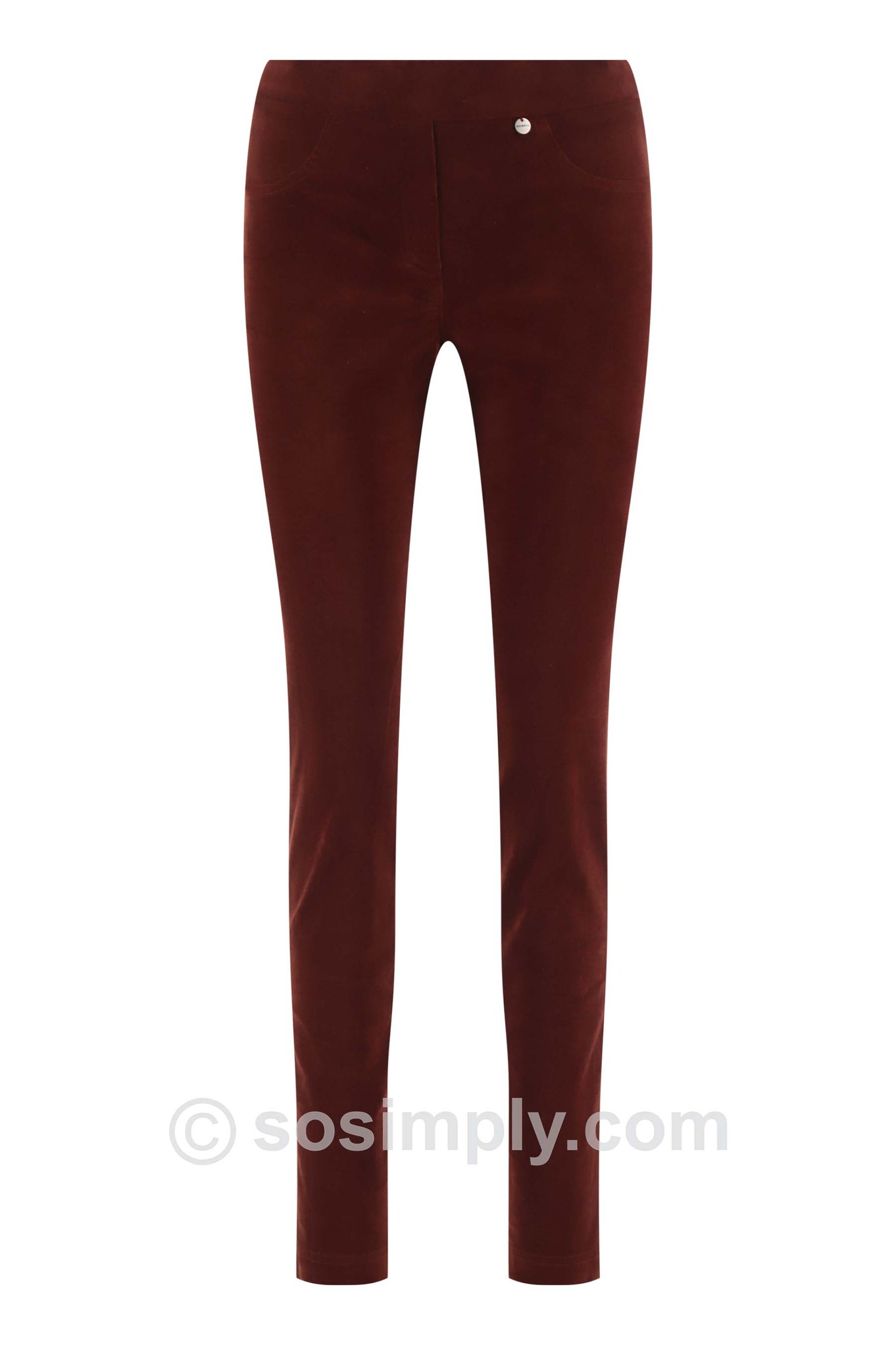 Robell Rose F/L Needlecord Chestnut 290