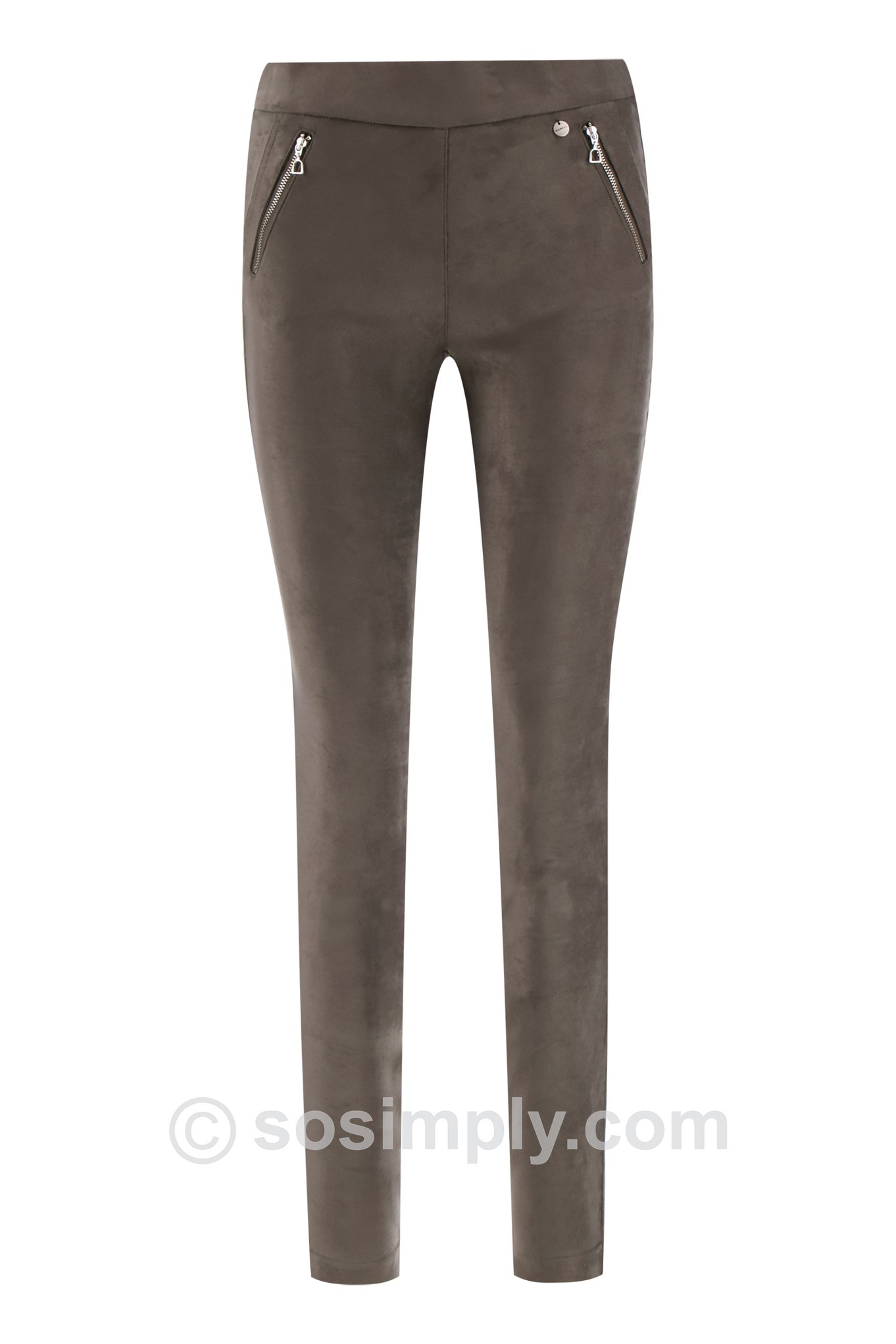 Robell Nena Faux Suede Almond 38