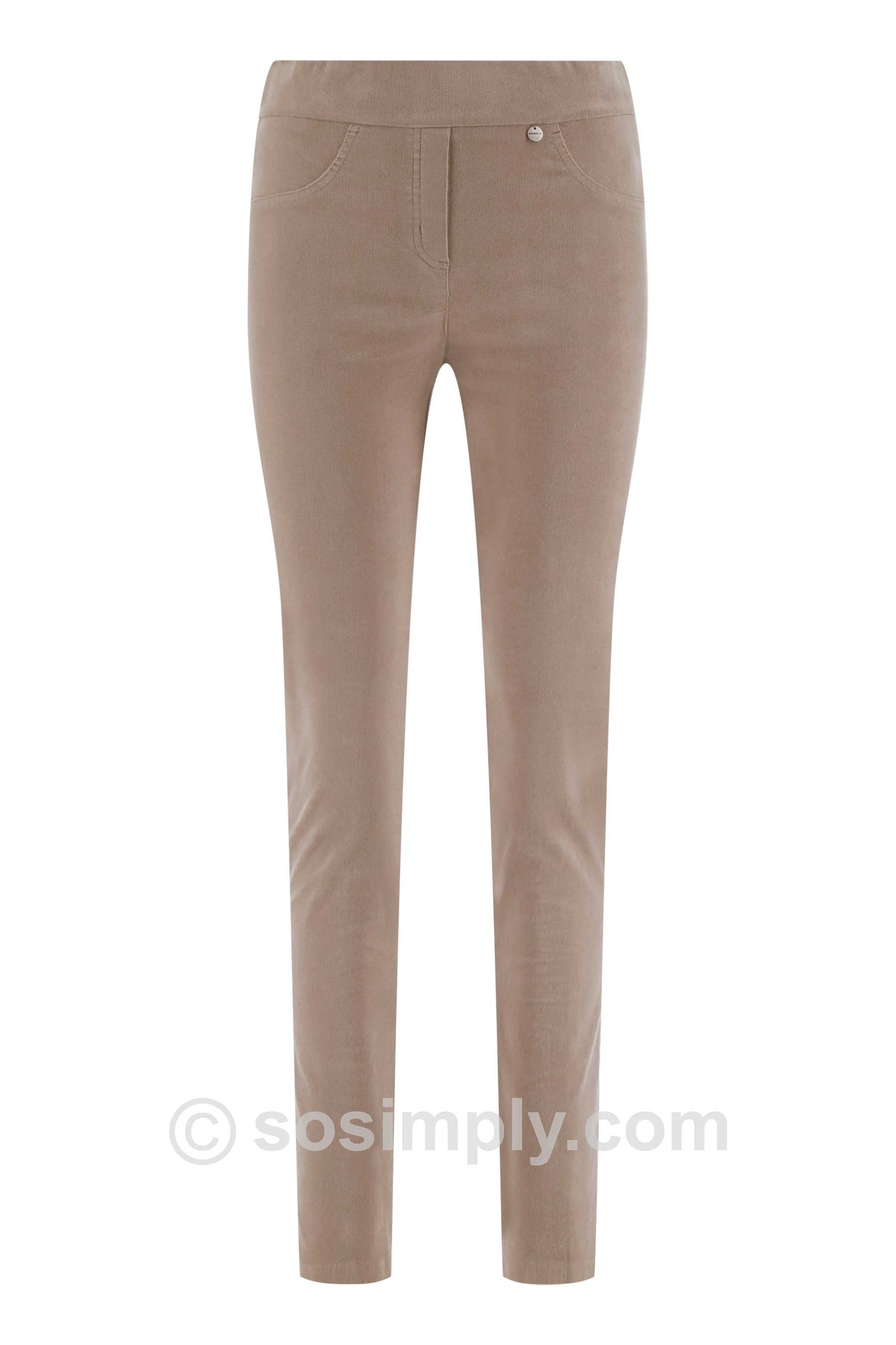 Robell Rose F/L Needlecord Beige 14