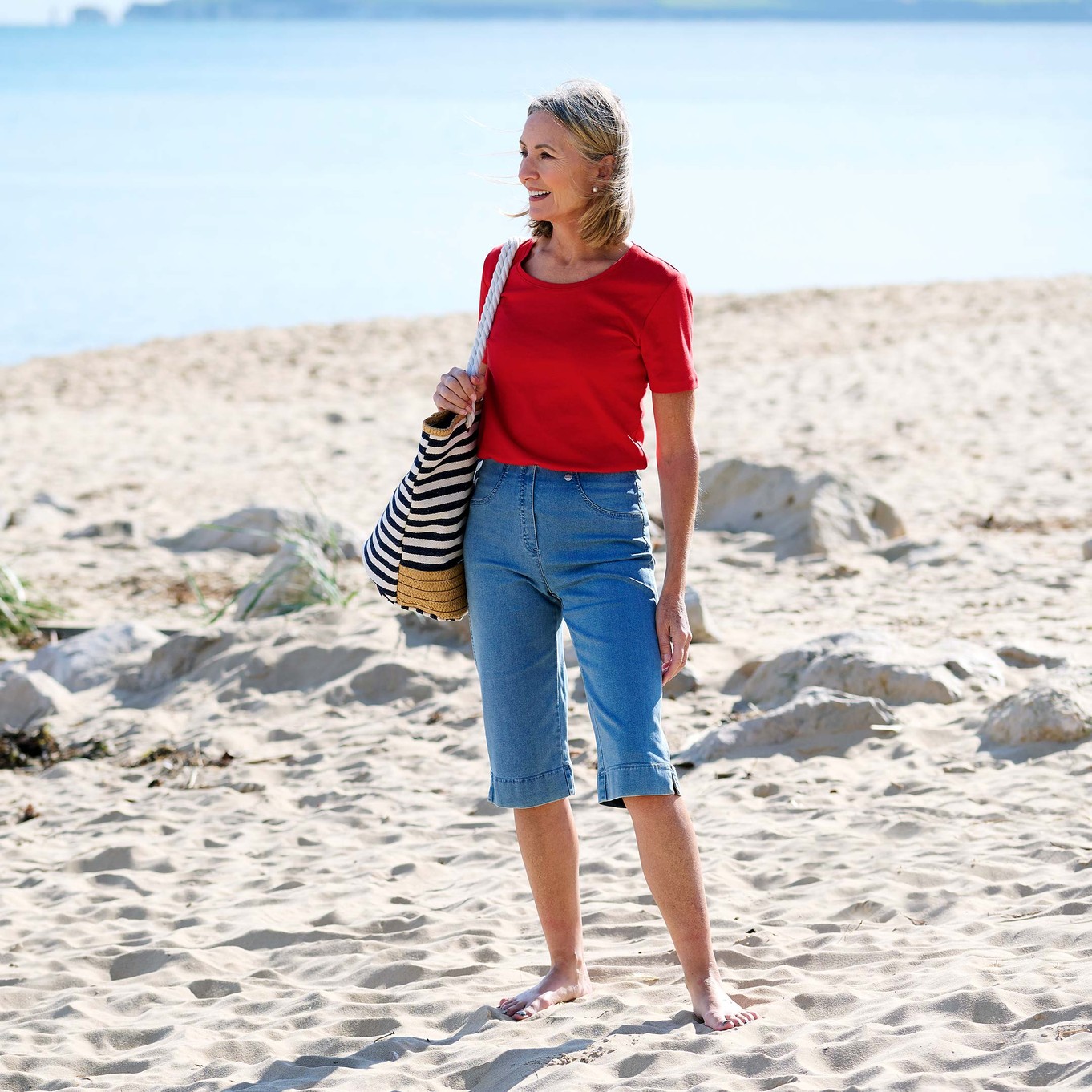 Beach winter outfit online