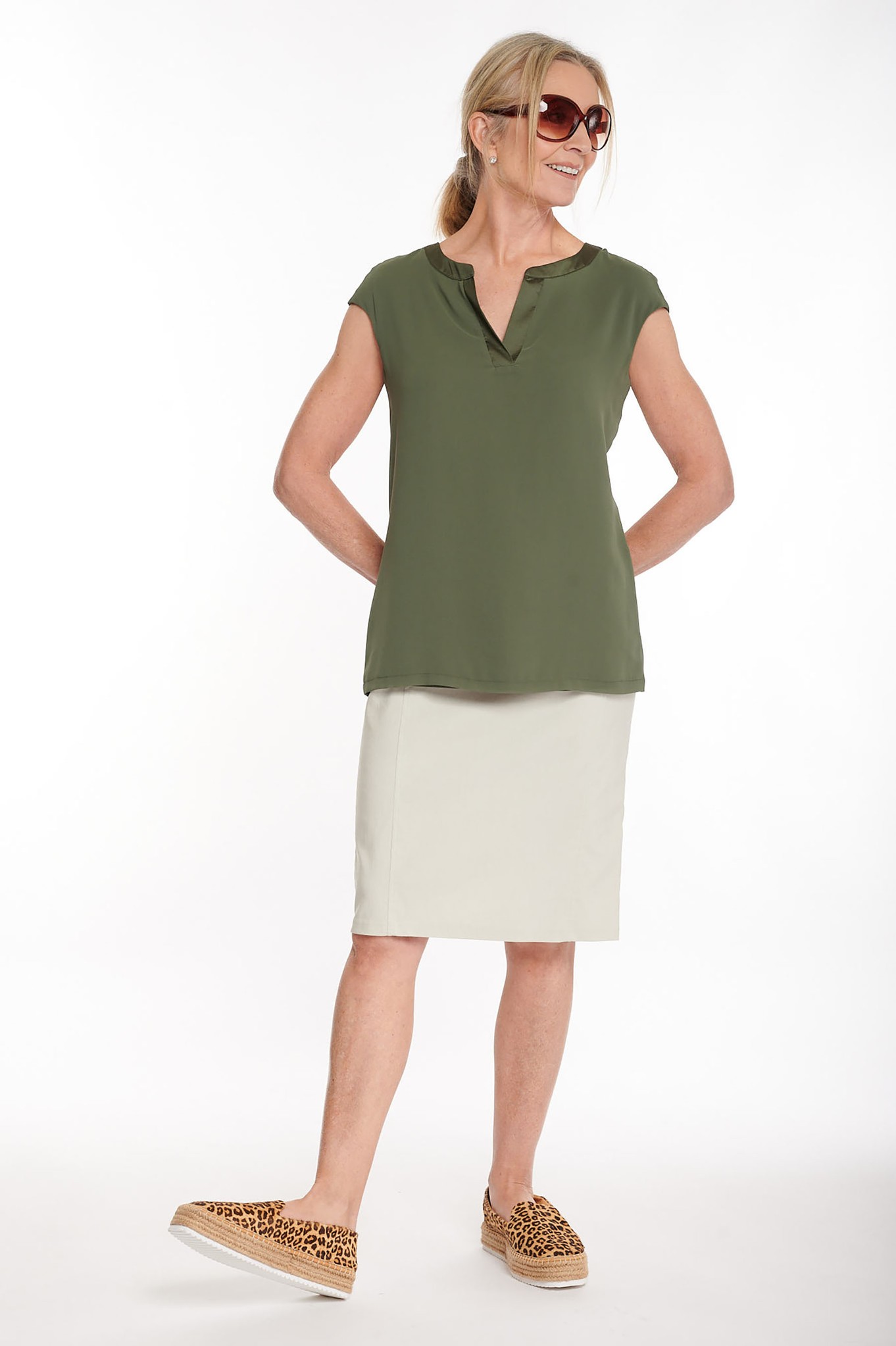 Robell Christy Skirt Sand 11