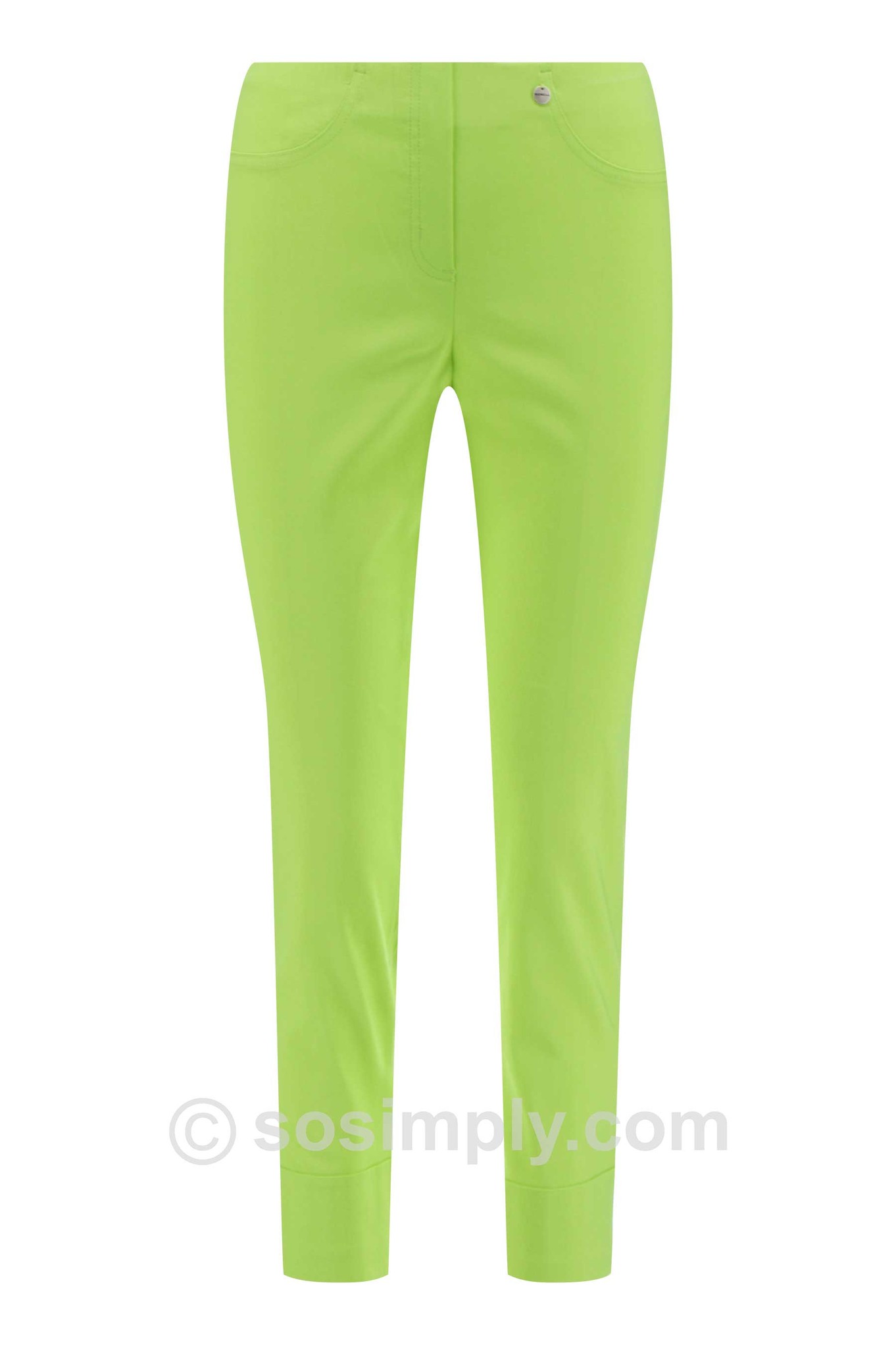 Robell Bella 09 Ankle Grazer Lime Punch 826