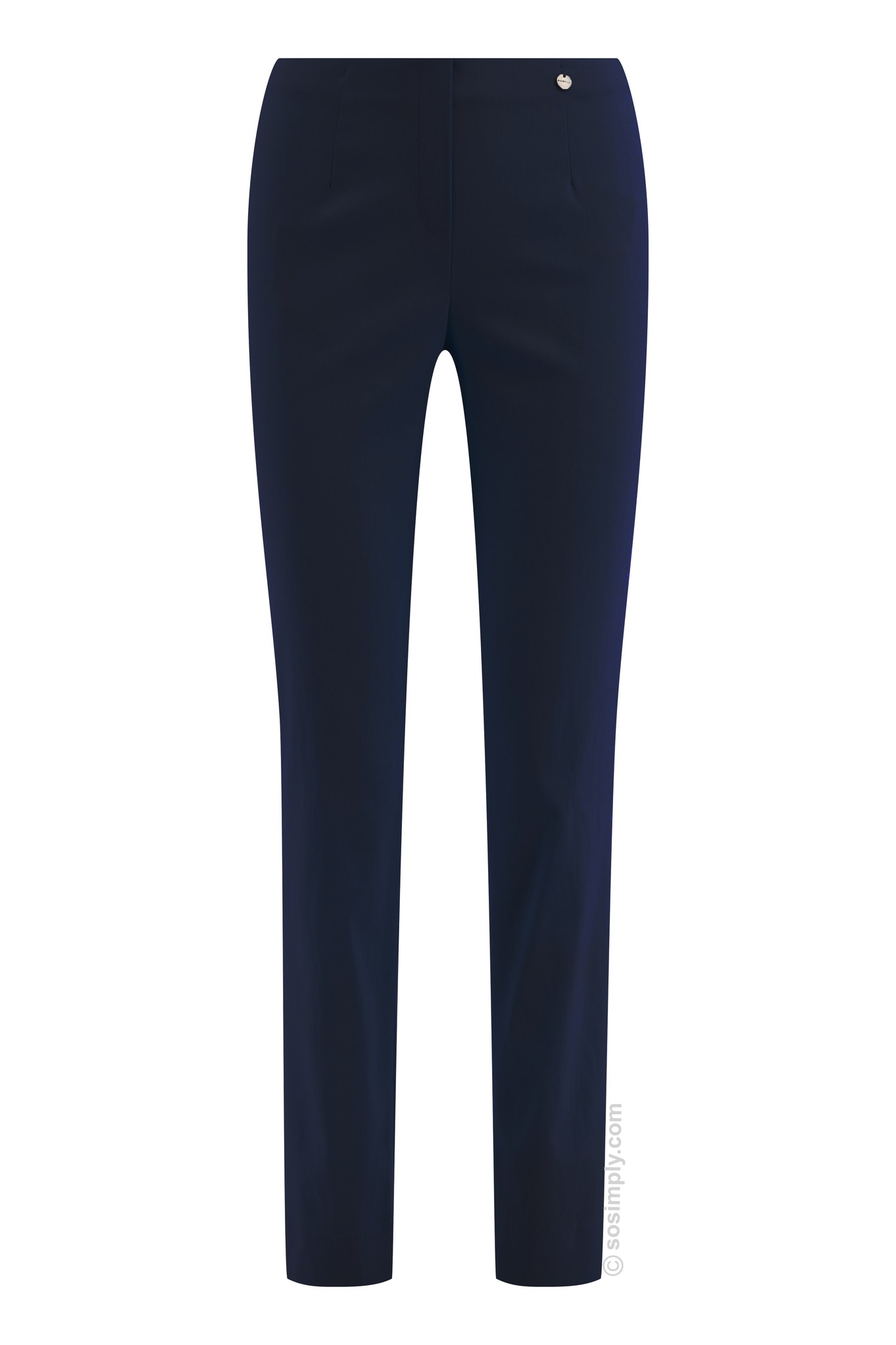 Marie Short Length Trousers Navy 69