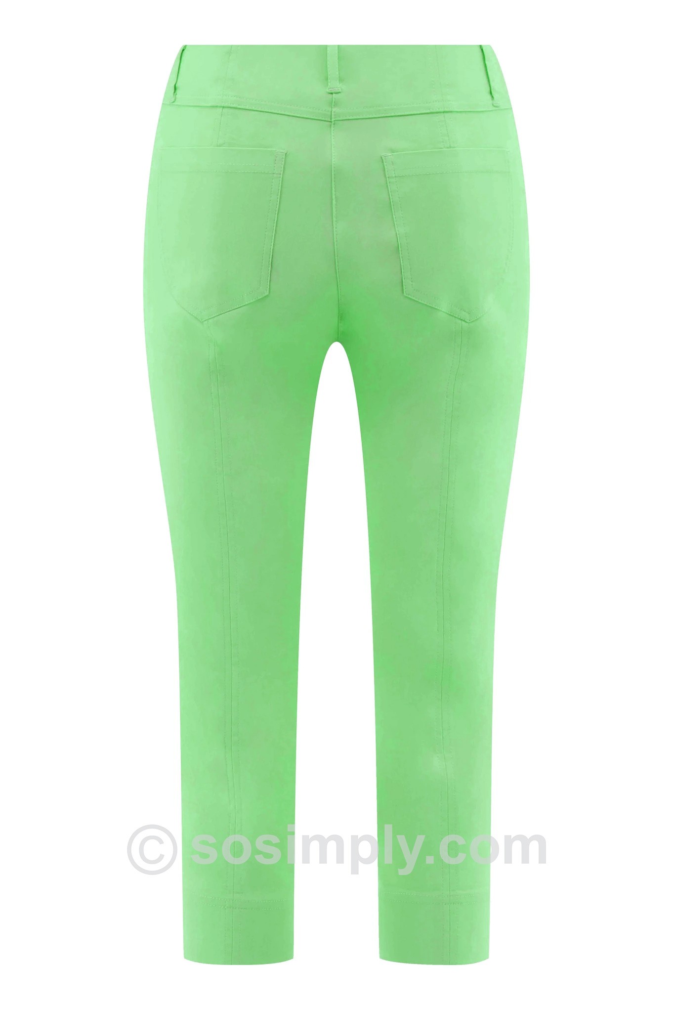 Robell Lexi 07 Golfing Capri Bouquet Green 833