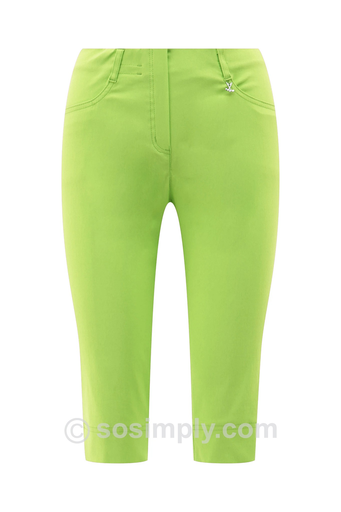 Robell Lexi 05 Golfing Shorts Lime Punch 826