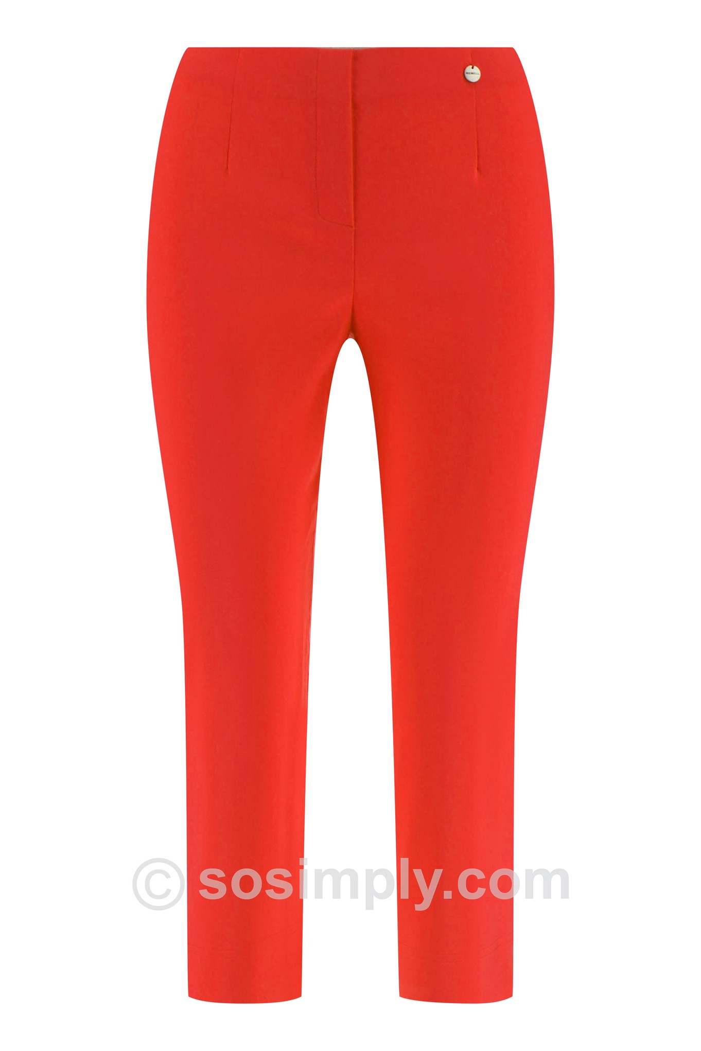 Robell Marie 07 Crop Trouser Rouge 333