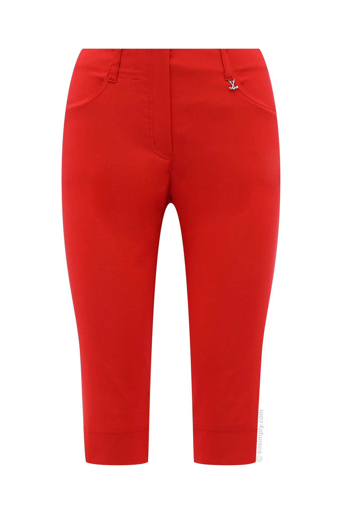 Robell Lexi 05 Golfing Shorts Red 40