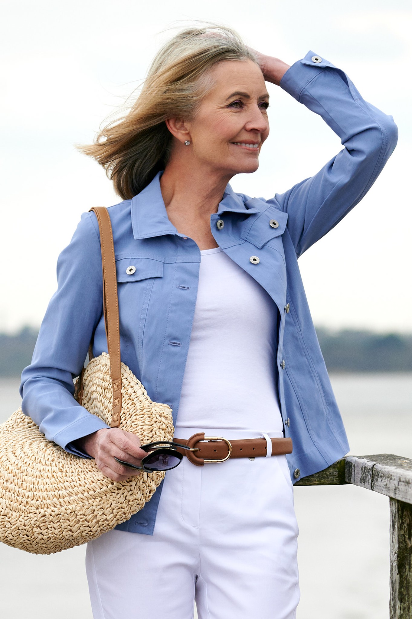 Robell Happy Jacket Wedgwood Blue 613