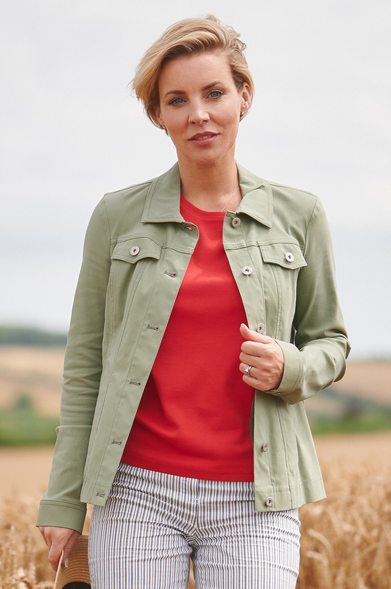 Robell Happy Jacket Khaki Green 860