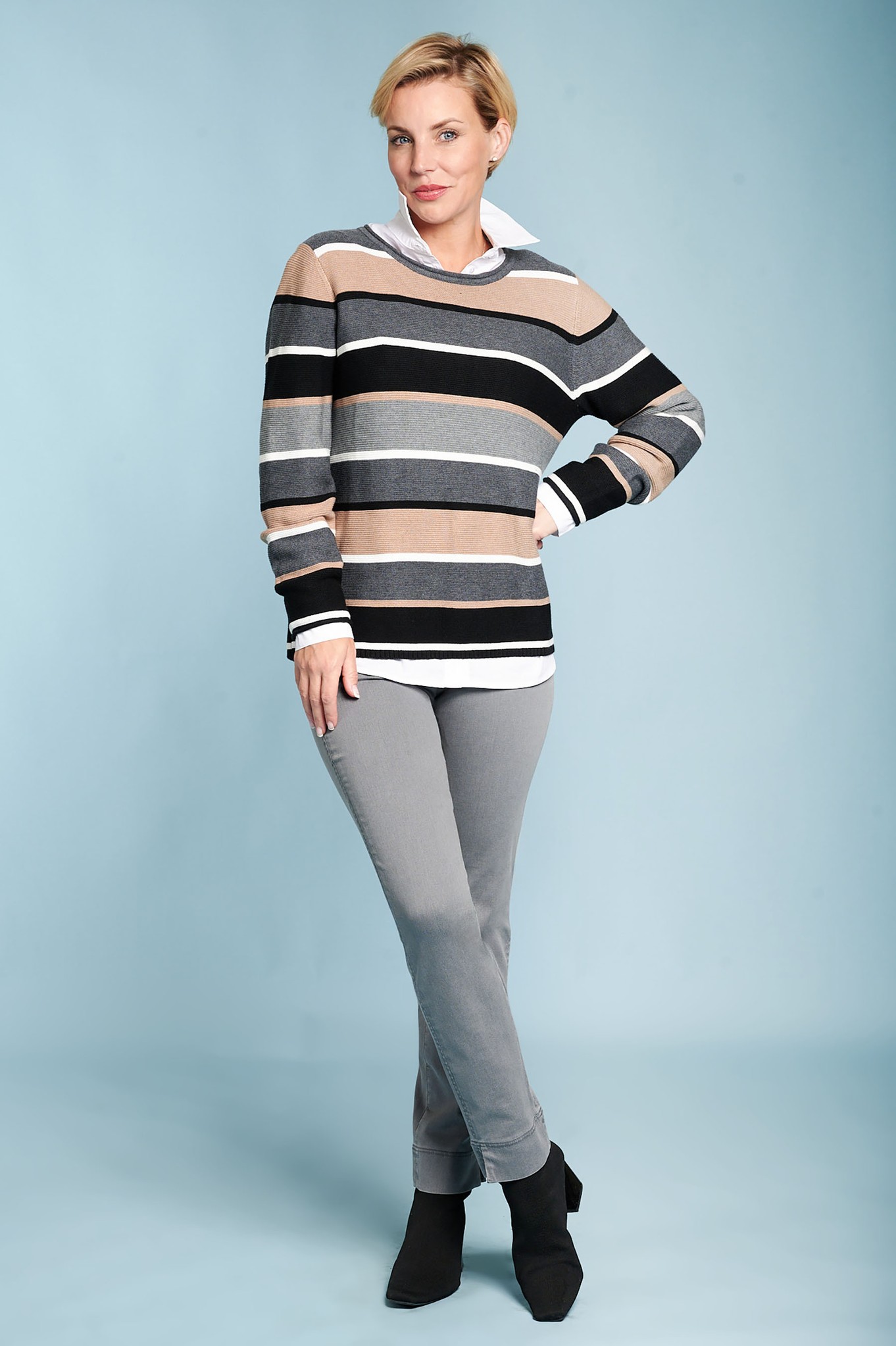 Robell Marie Denim Jean Grey 95