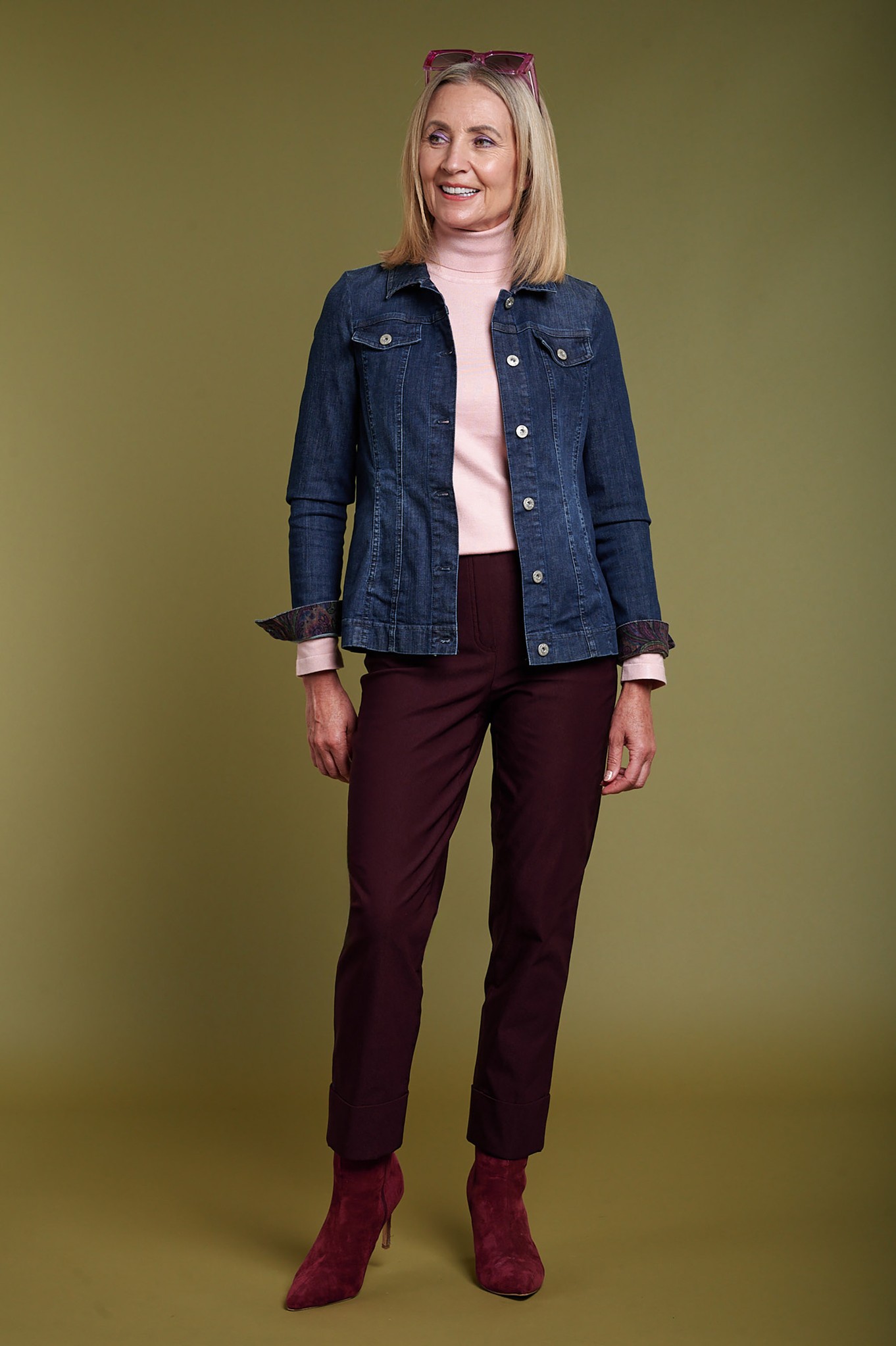 Robell Bella 09 Ankle Grazer Aubergine 560