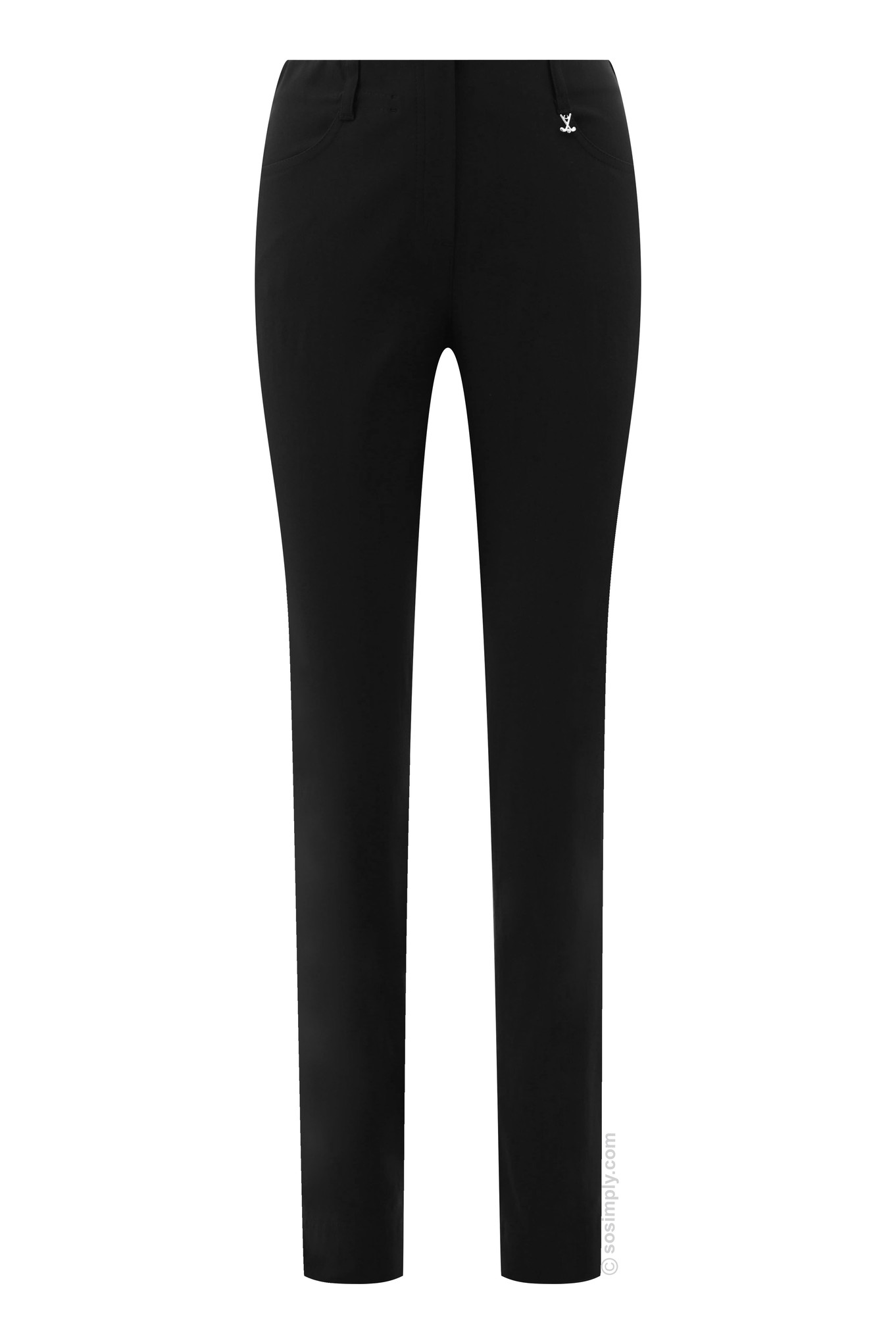 Robell Lexi F/L Golfing Trousers Black 90
