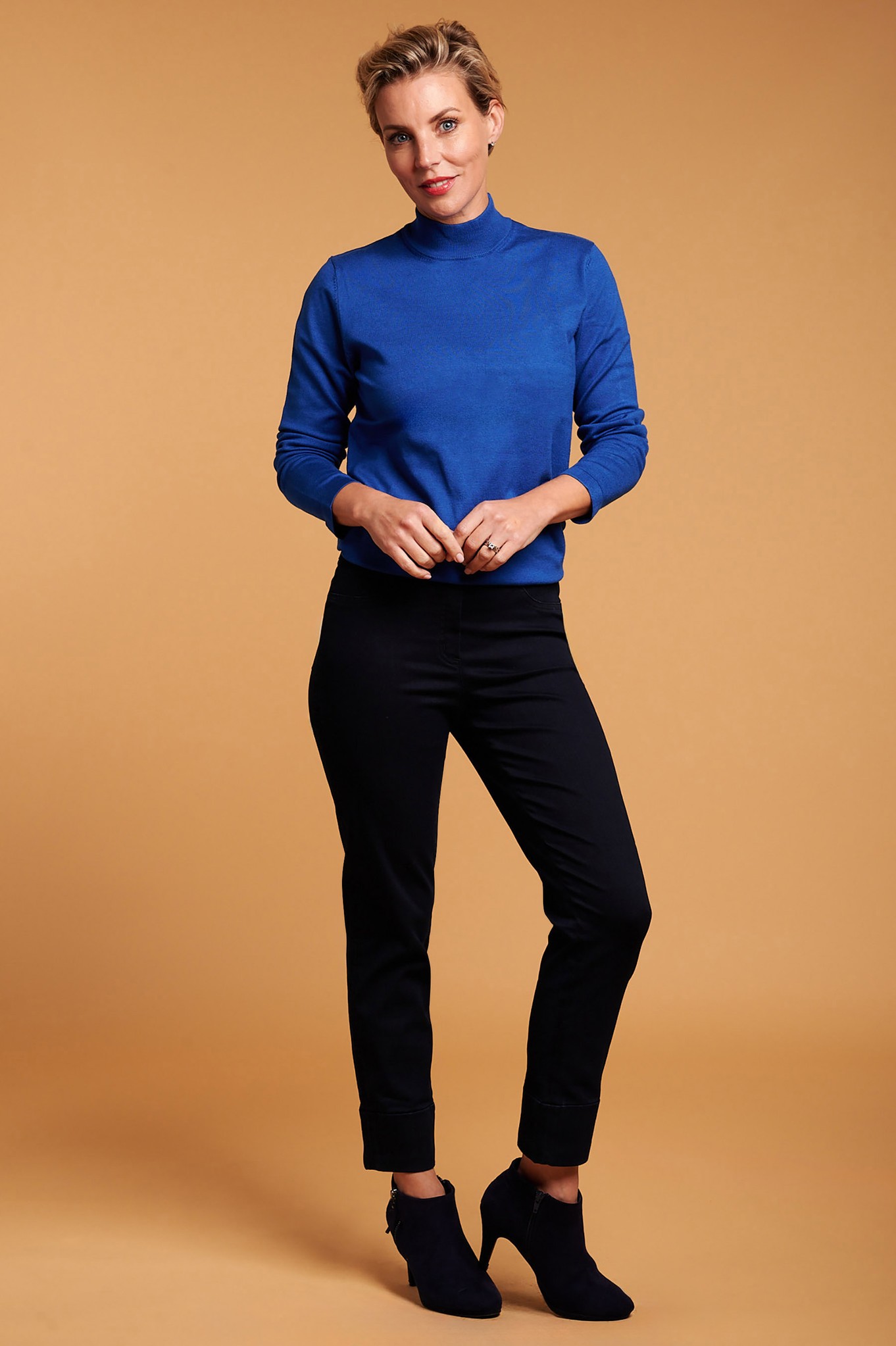 Robell Bella 09 Denim  Jean Navy 69