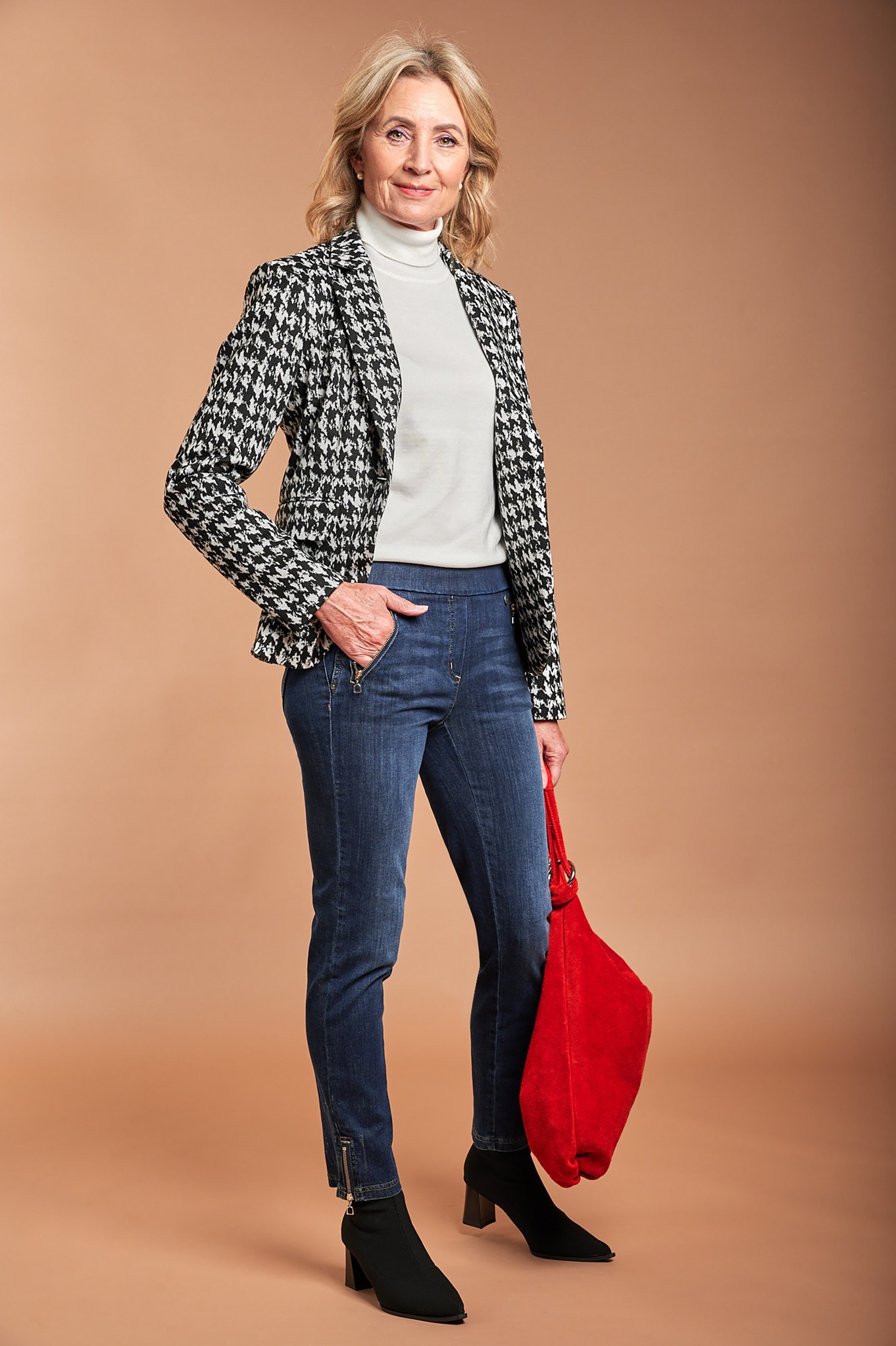 Robell Nena 09 7/8 Denim Jean Natural Denim 64