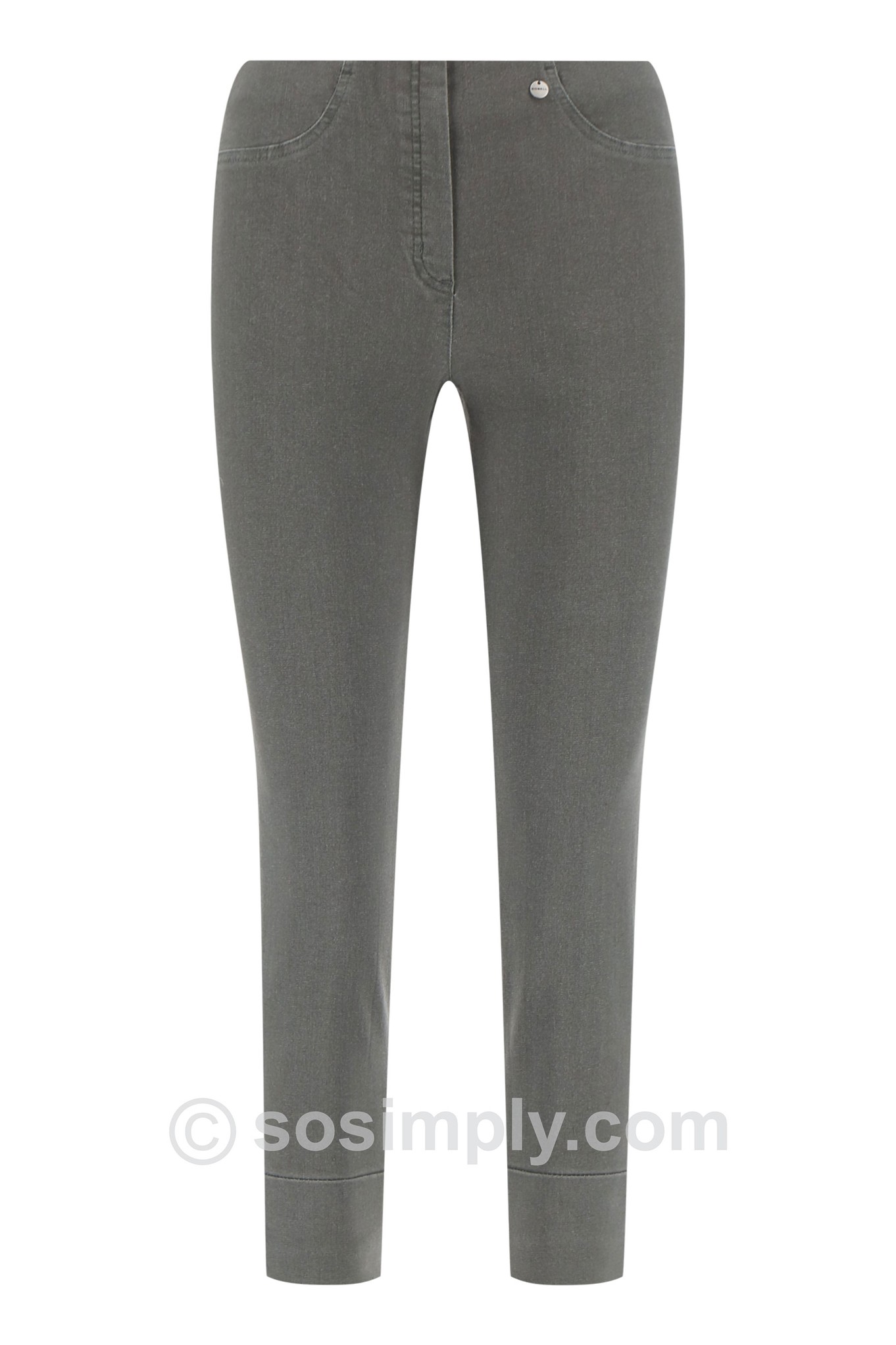 Robell Bella 09 Denim  Jean Green 89