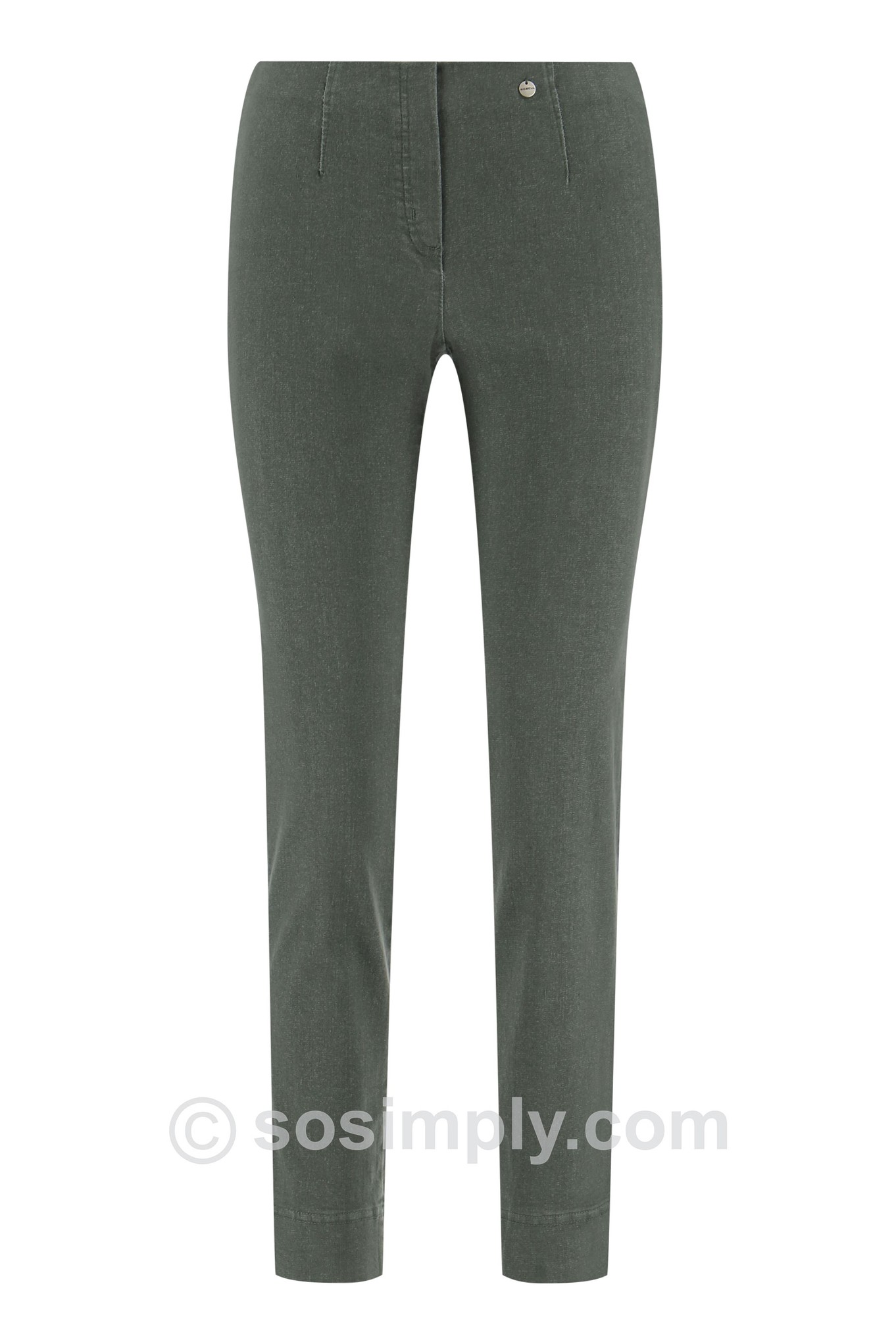 Robell Marie Petite Denim Jean Green 89