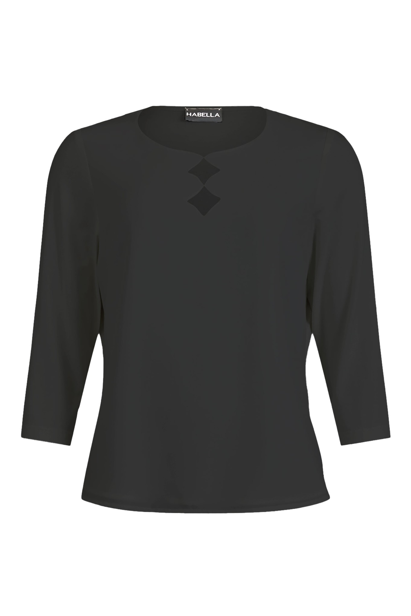Habella Cut Out Diamond Top Black 90