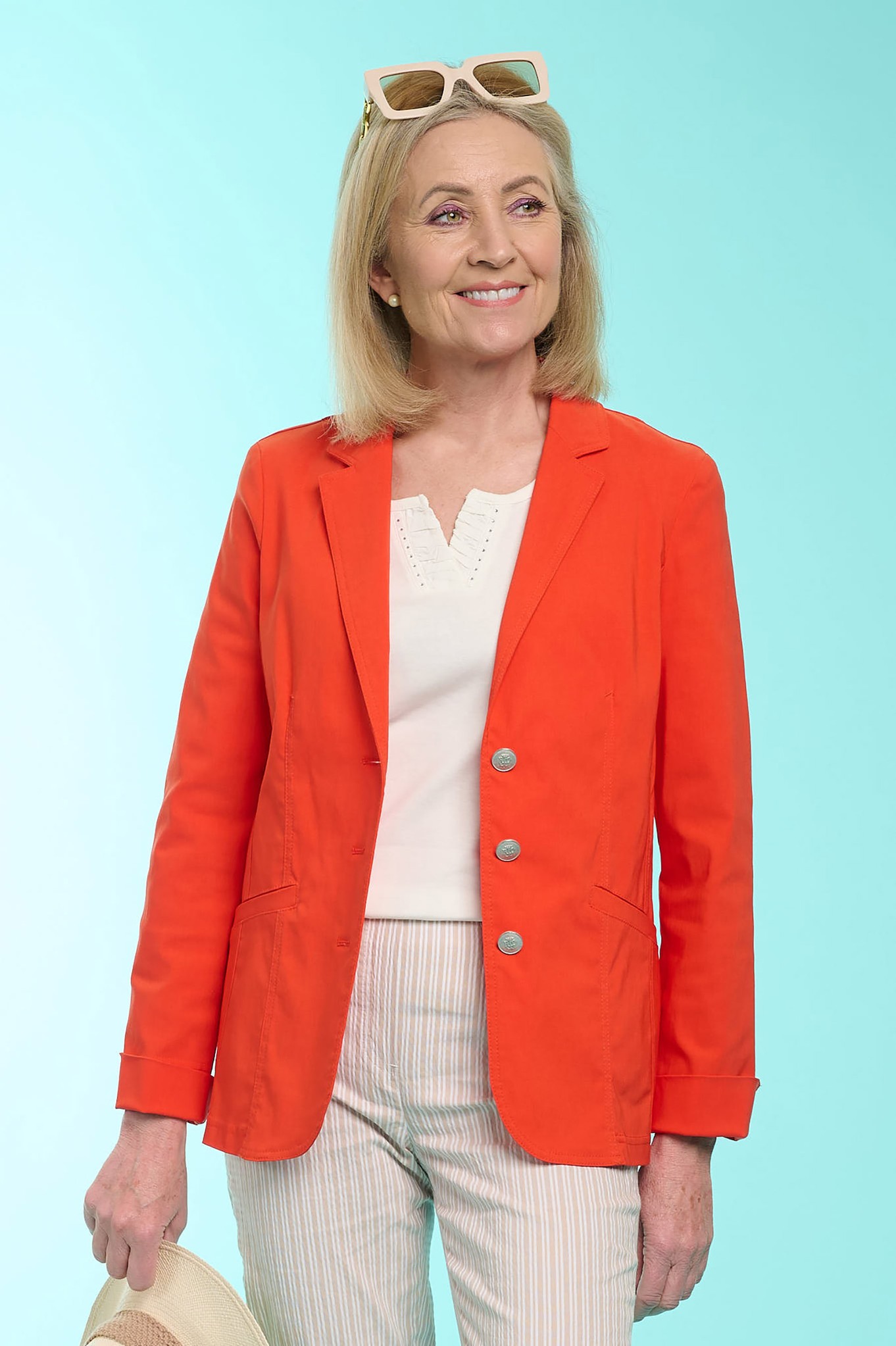 Robell Emilia Blazer Orange 321