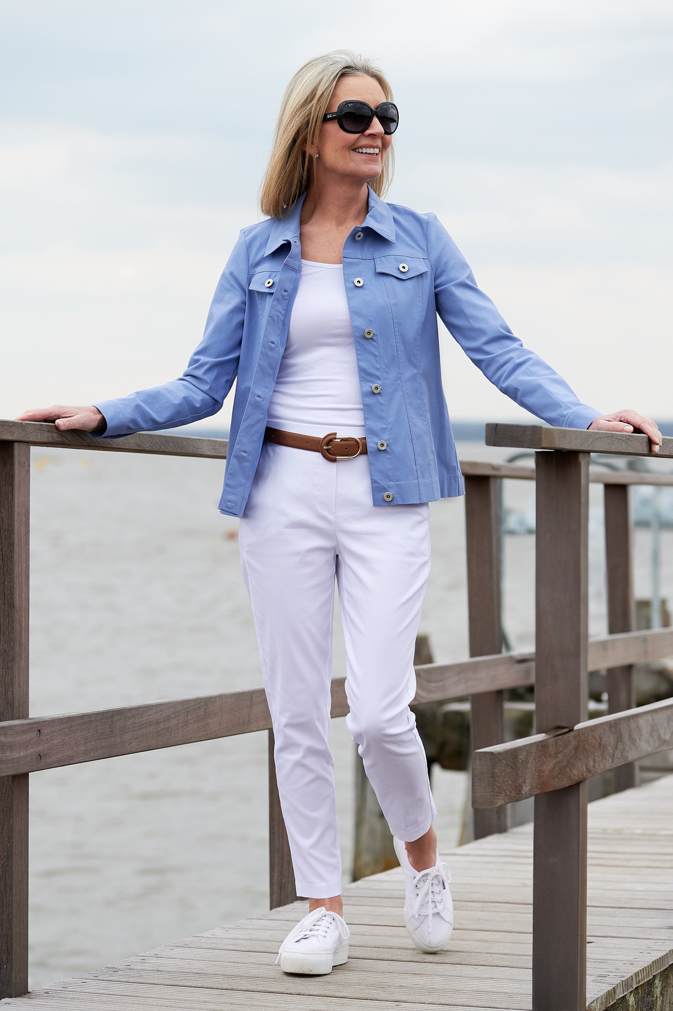 Robell Sophia 09 Ankle Grazer White 10