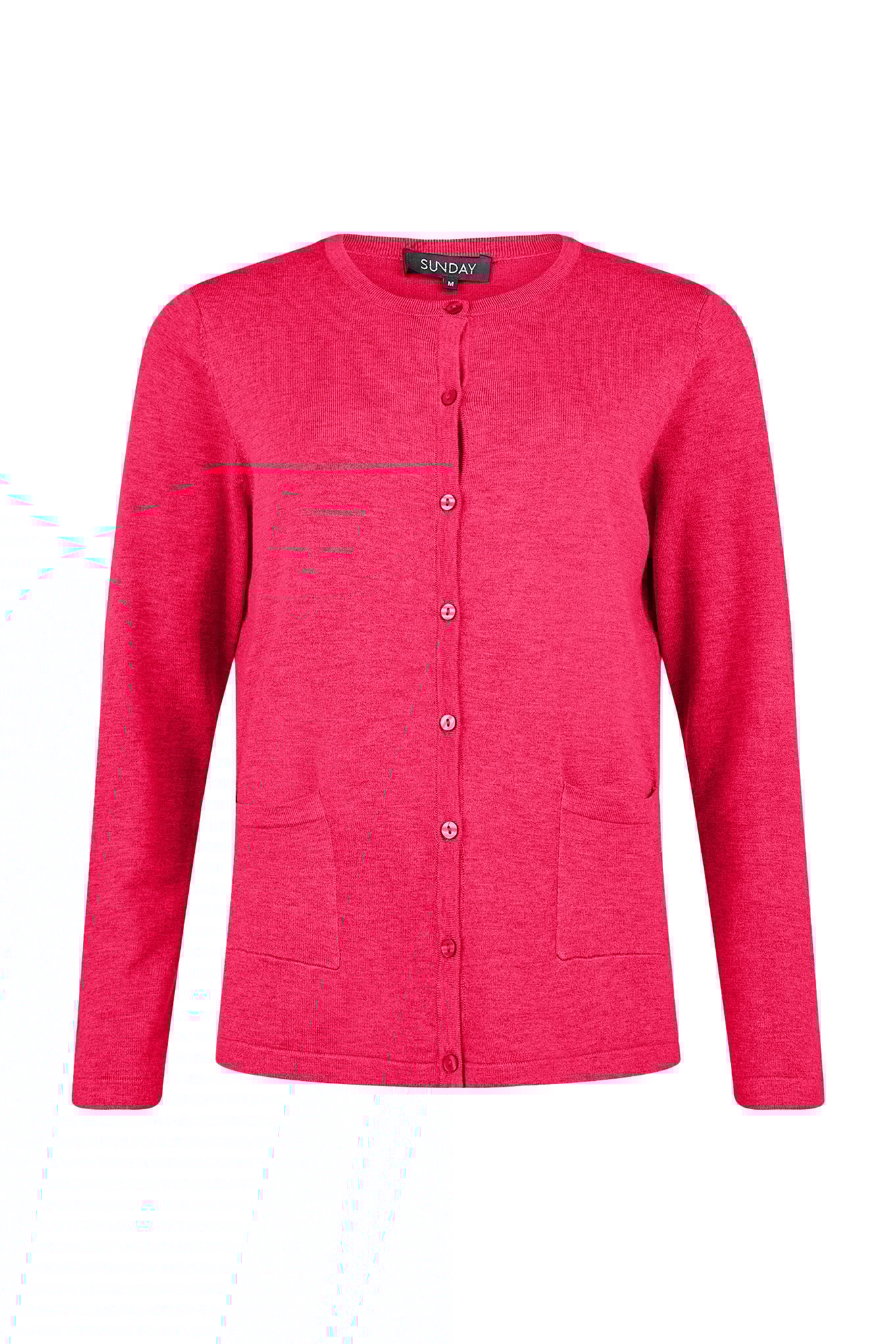 Sunday Classic Button Cardigan Azalea 55