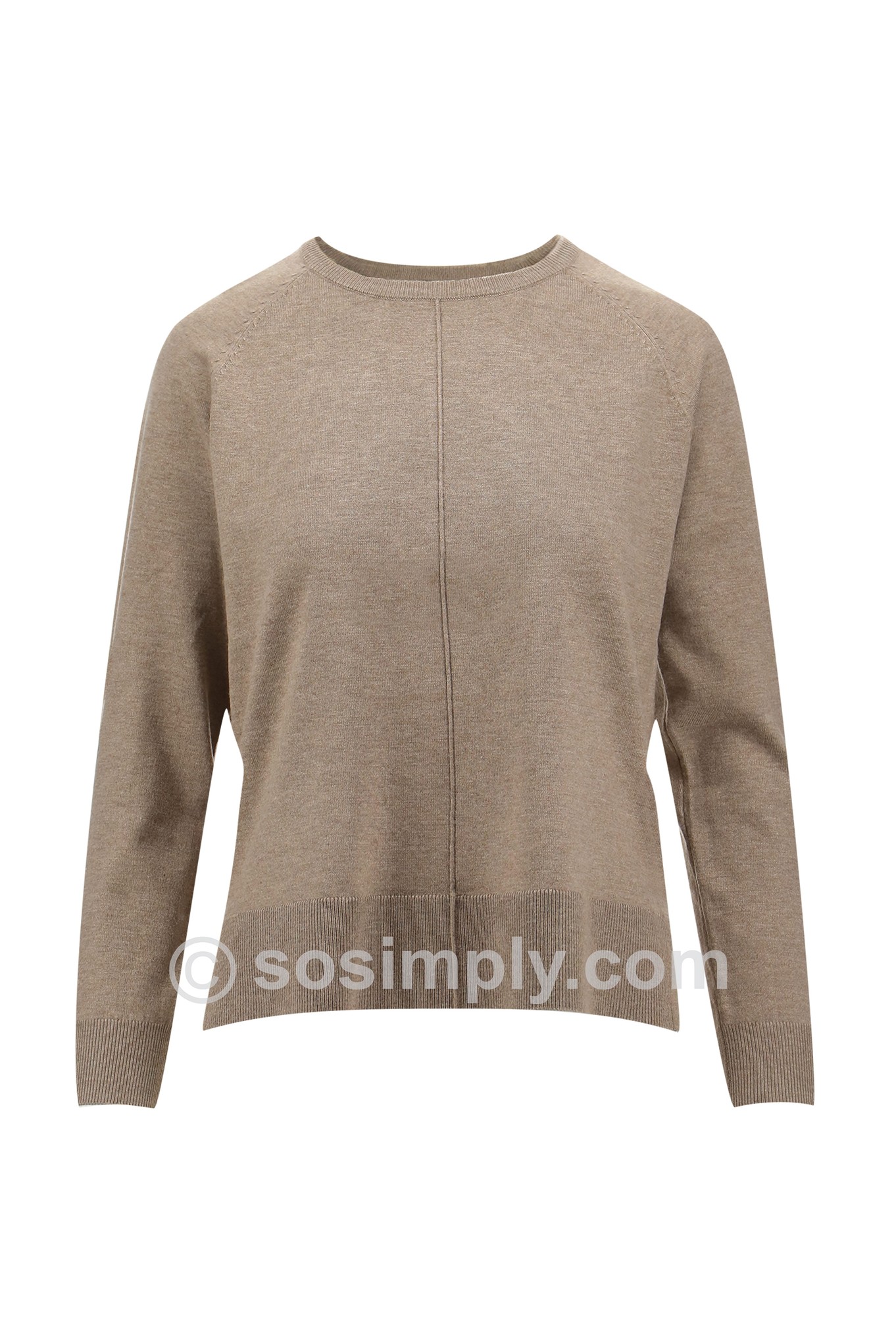 Sunday Edia Soft Knit Jumper Natural 161