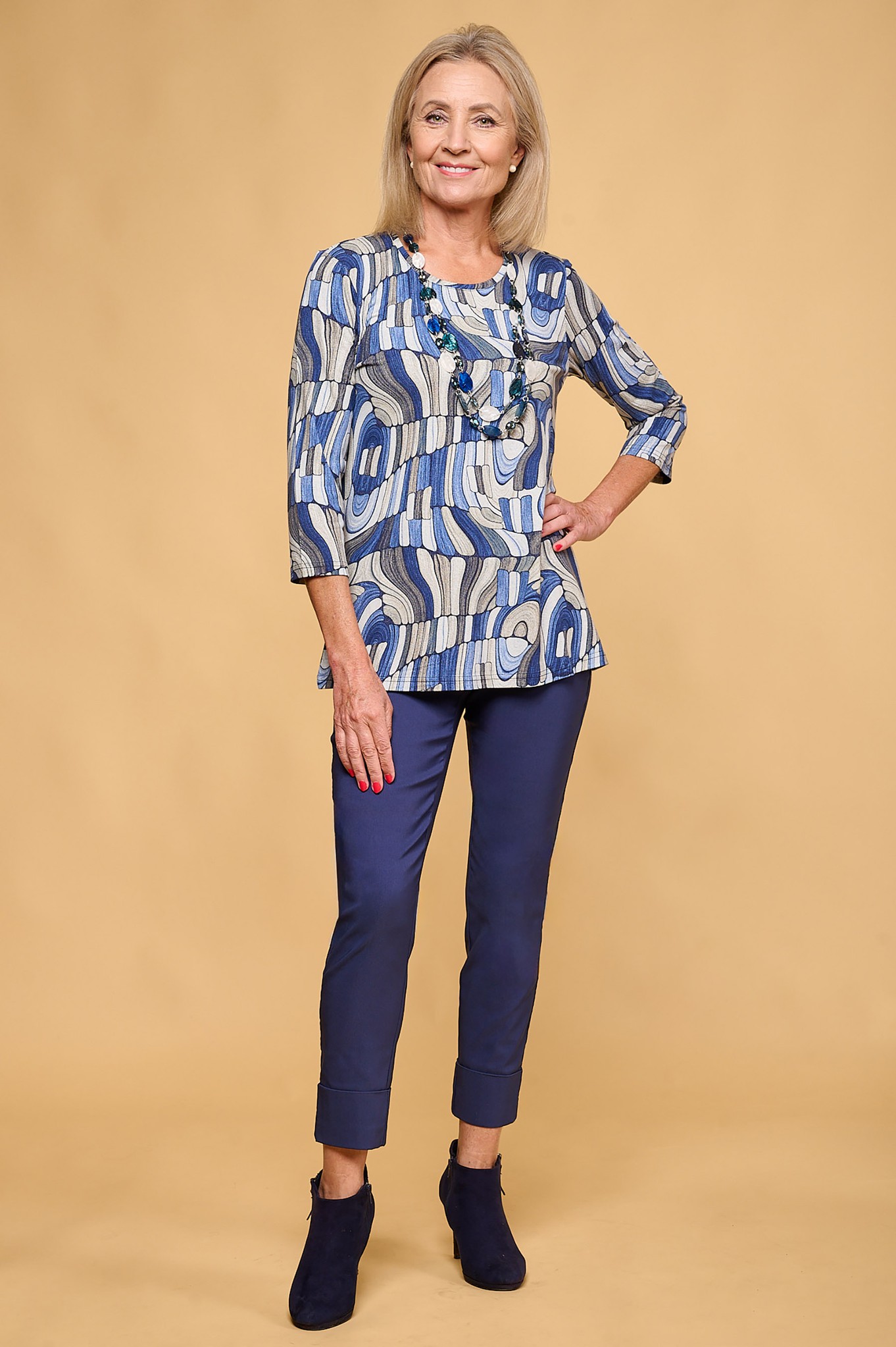 Robell Bella 09 Ankle Grazer French Blue 68