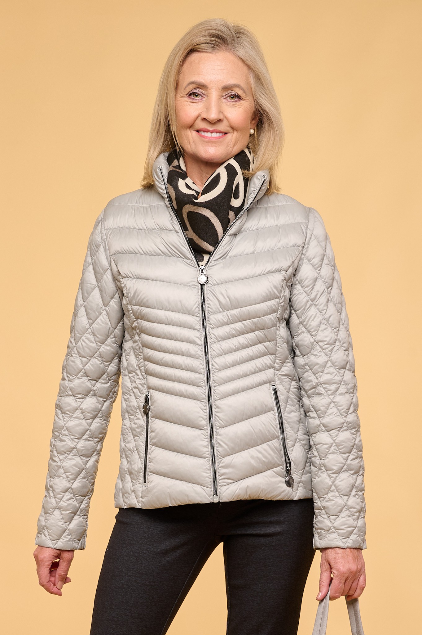 Frandsen Jelena Technical Down Jacket Stone Grey 92