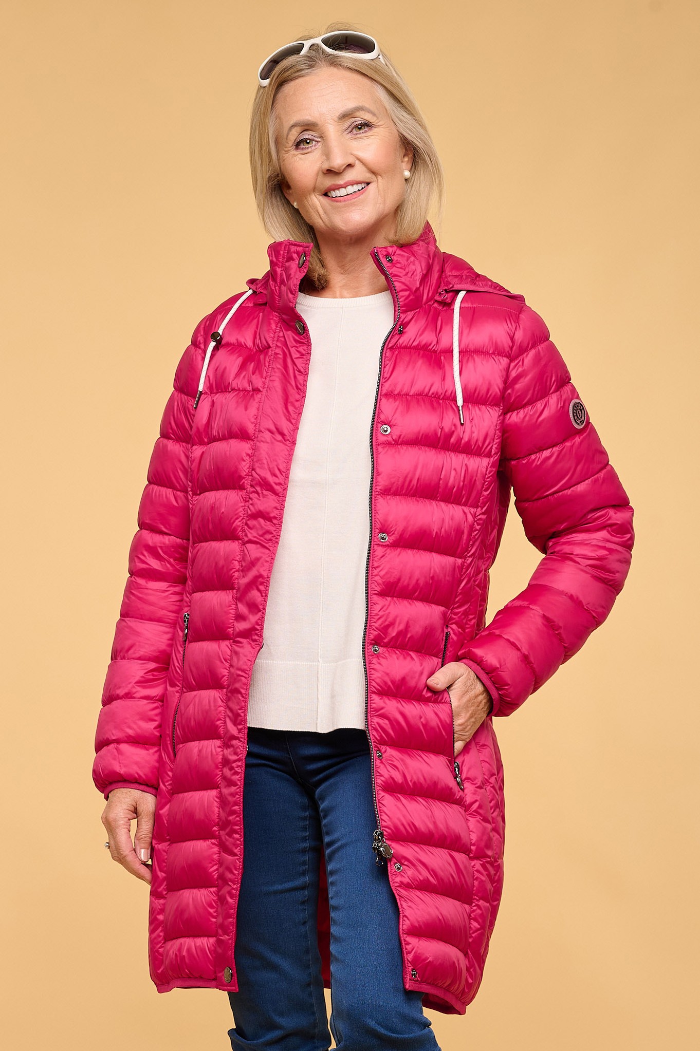 Frandsen Devonna Hooded Down Coat Persian 48