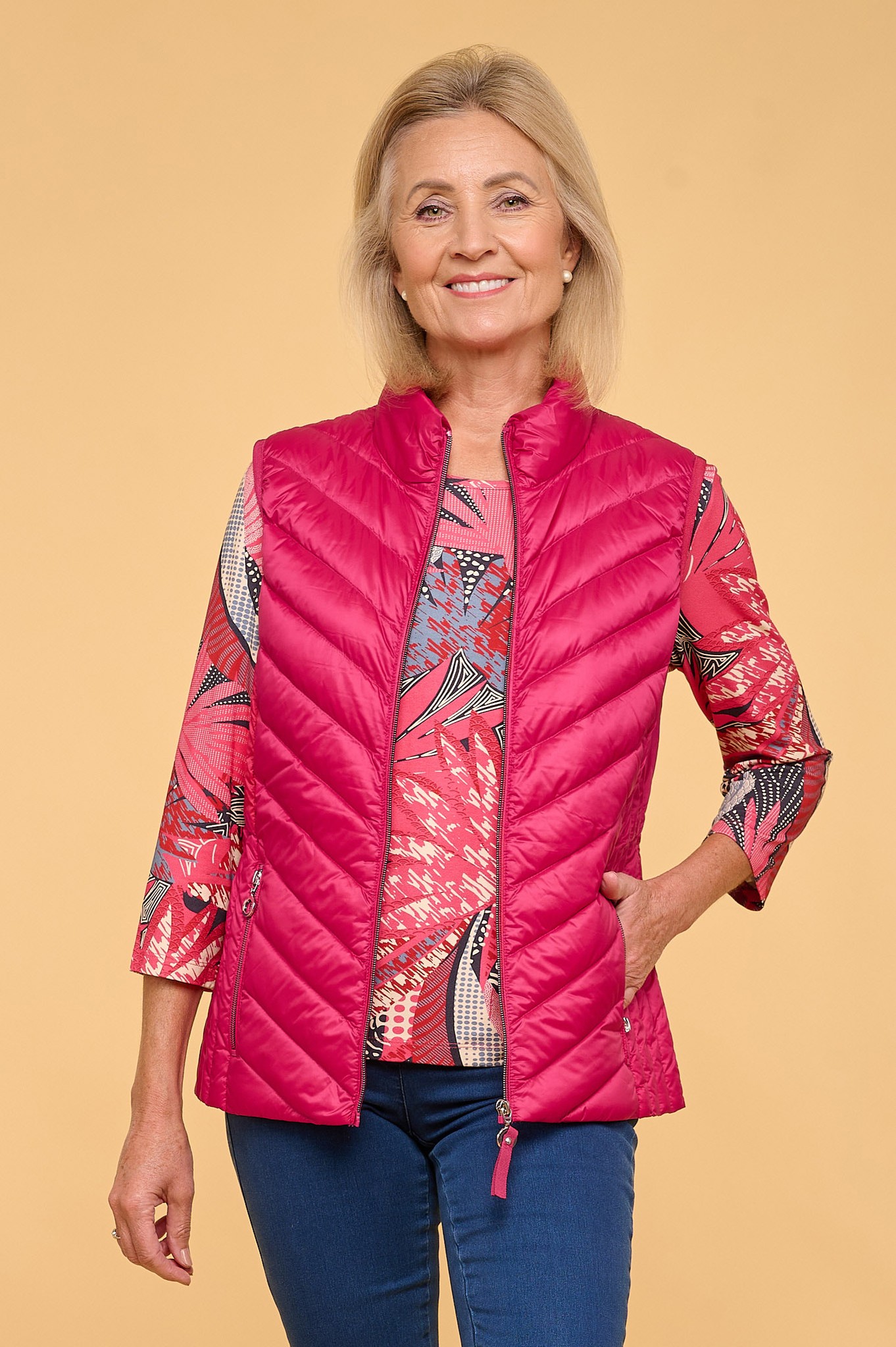 Frandsen Jensine Real Down Gilet Persian 48