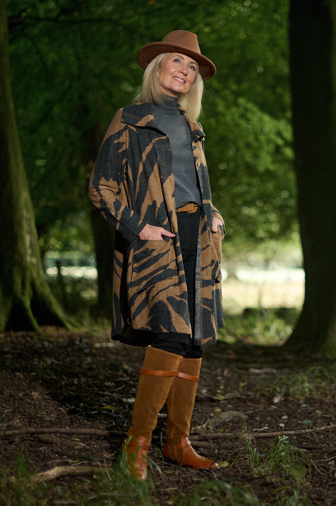 Noen Maritza Long Shacket Black 90