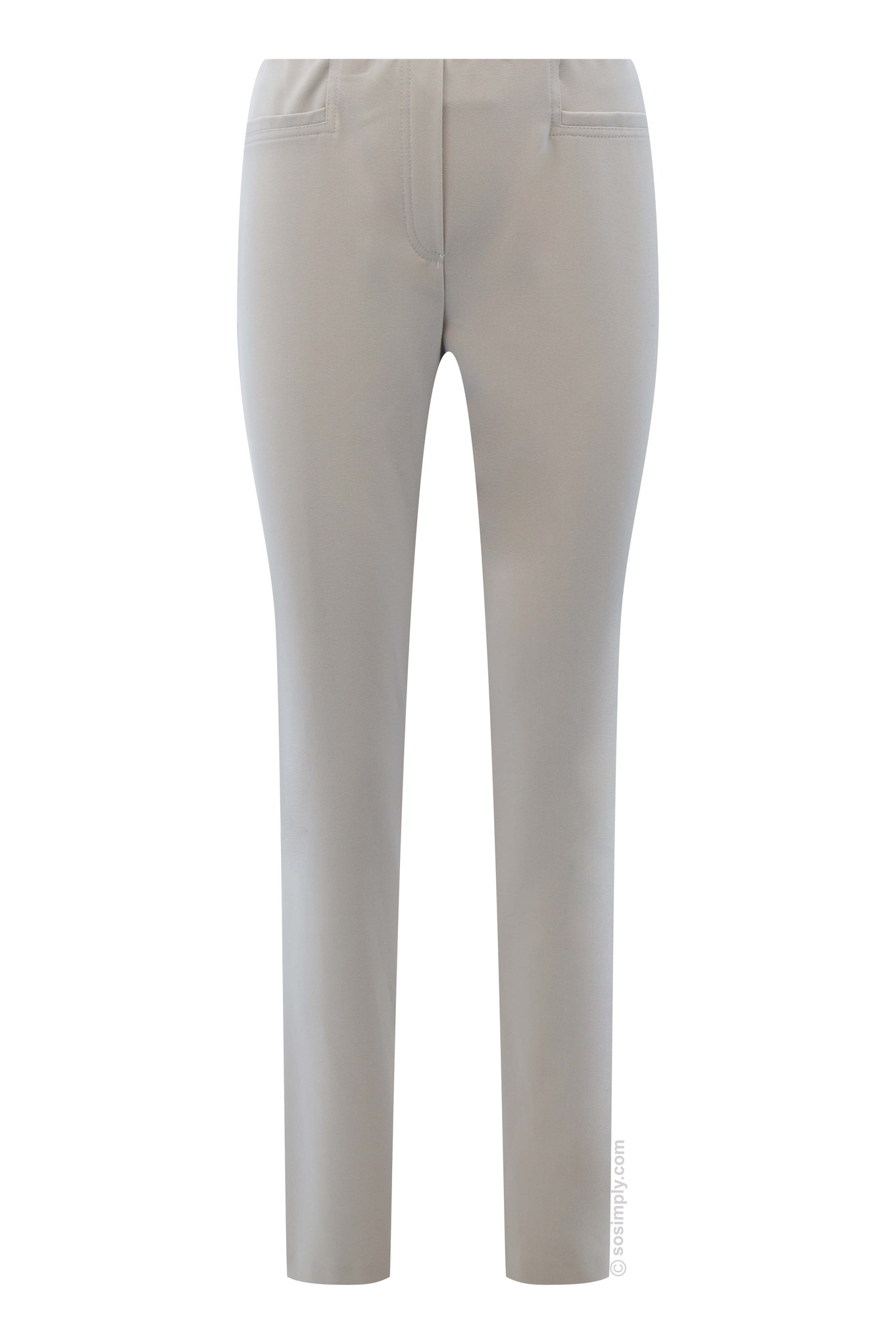 Robell Jacklyn Trousers Light Grey 193