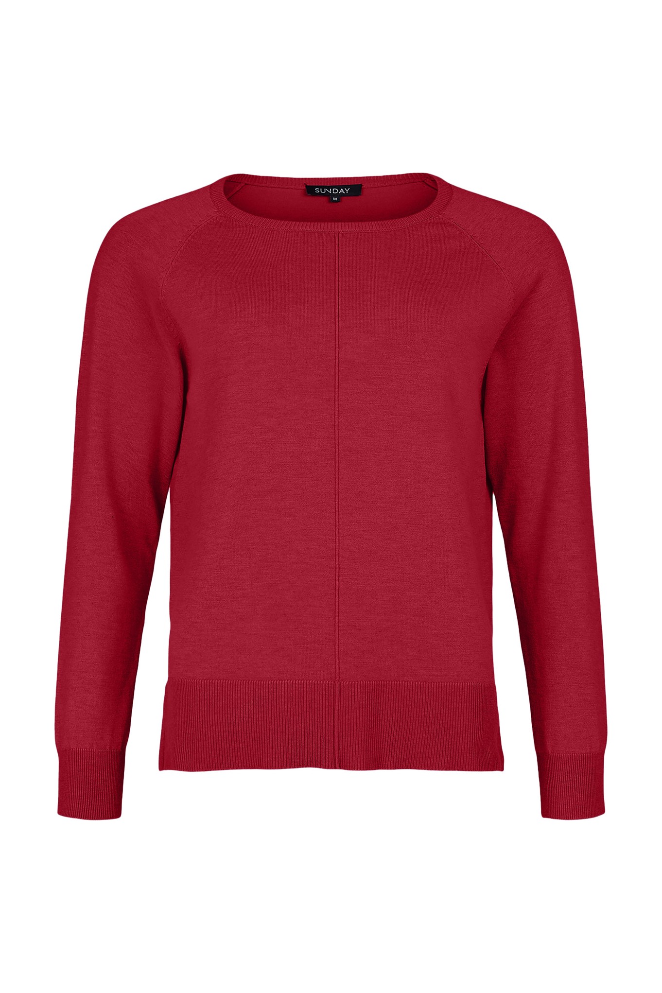 Sunday Edia Soft Knit Jumper Winter Red 44