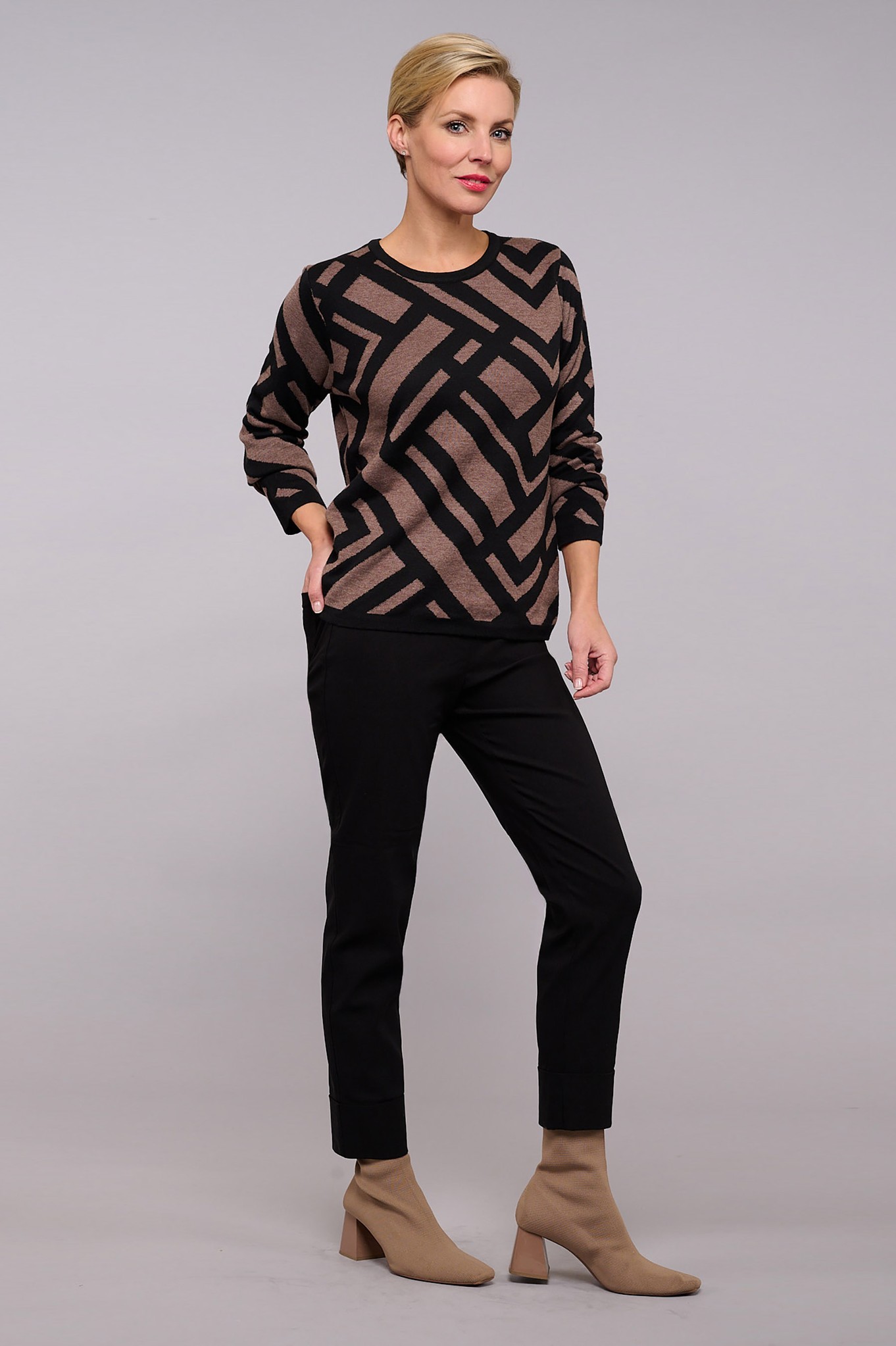 Robell Bella 09 Ankle Grazer Black 90