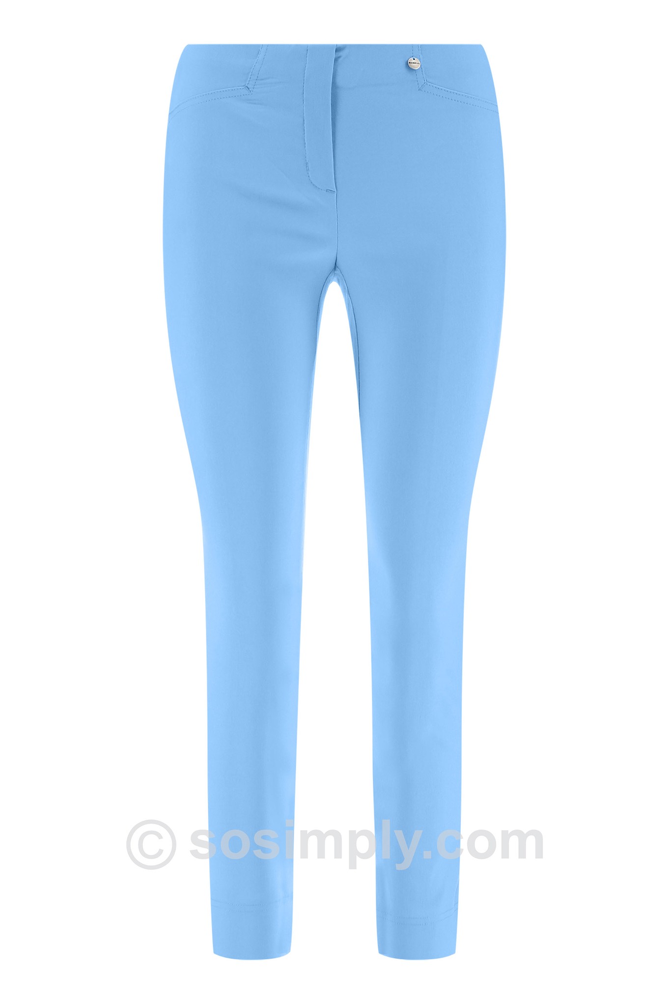 Robell Rose 09 Ankle Grazer Pastel Blue 612