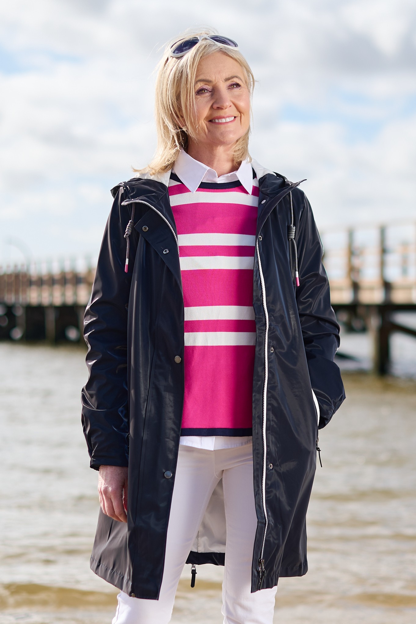 Frandsen Rubi Rain Jacket Navy 69