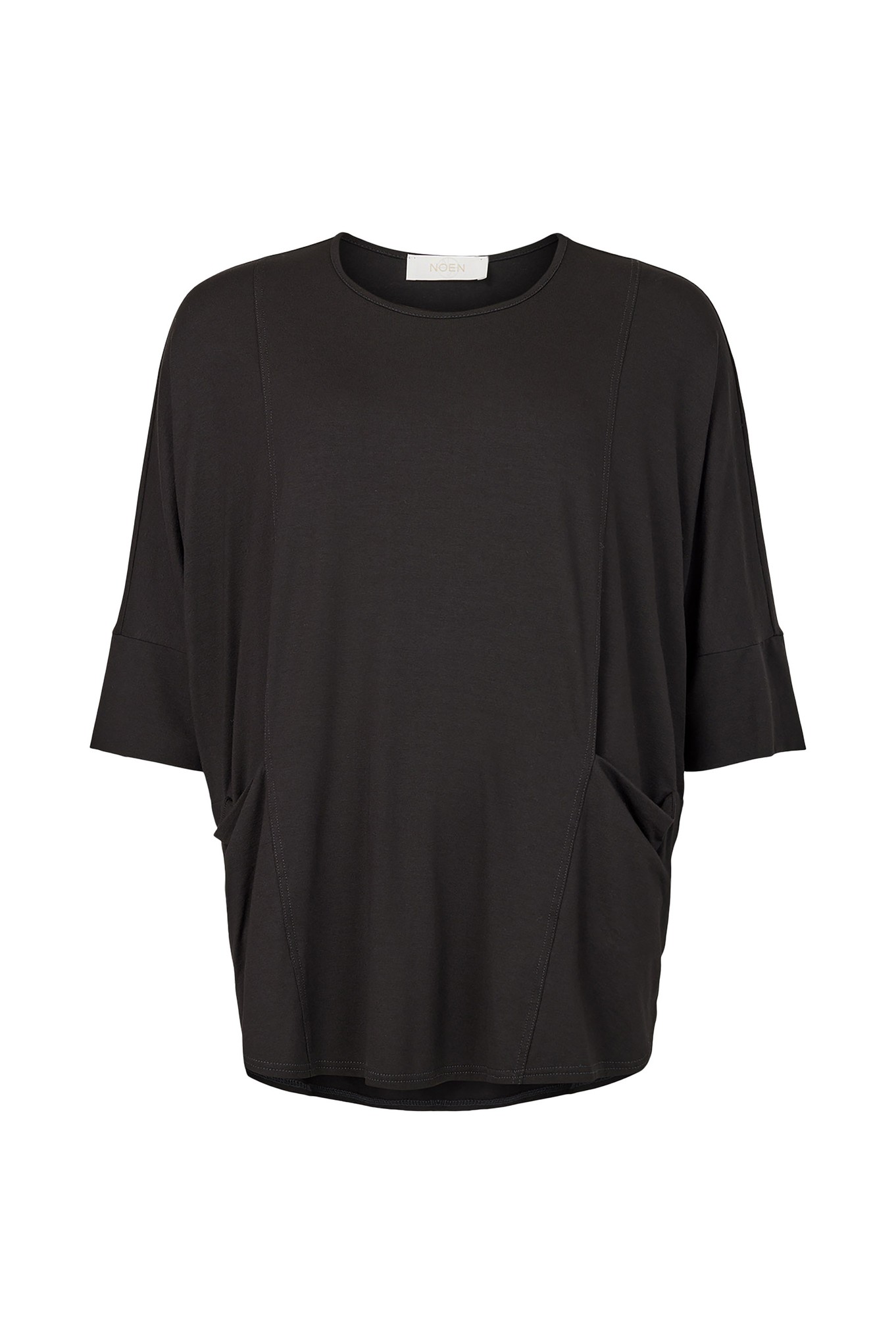 Noen Relaxed Pocket Top Black 90