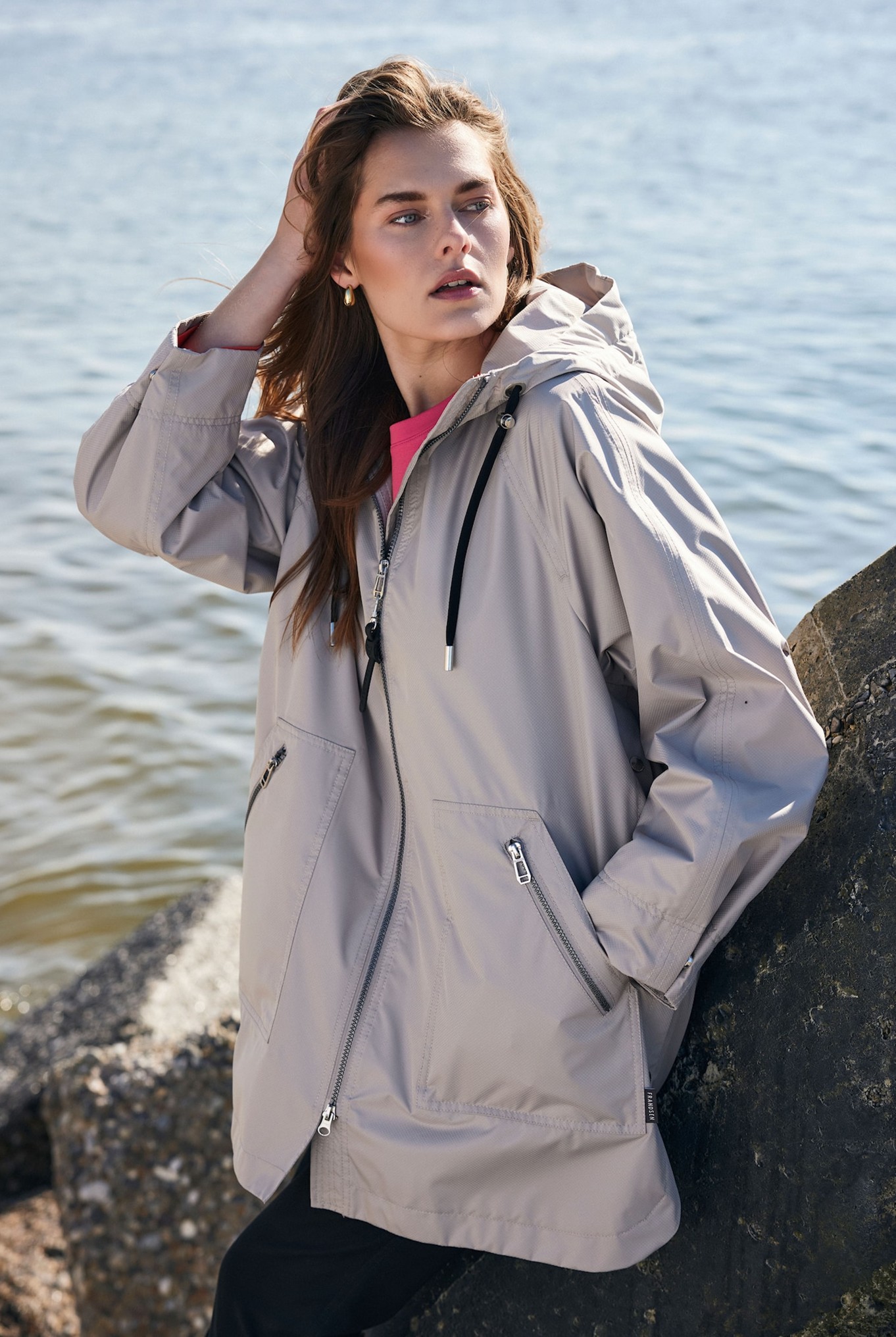 Frandsen Terina Technical Jacket Pebble 15